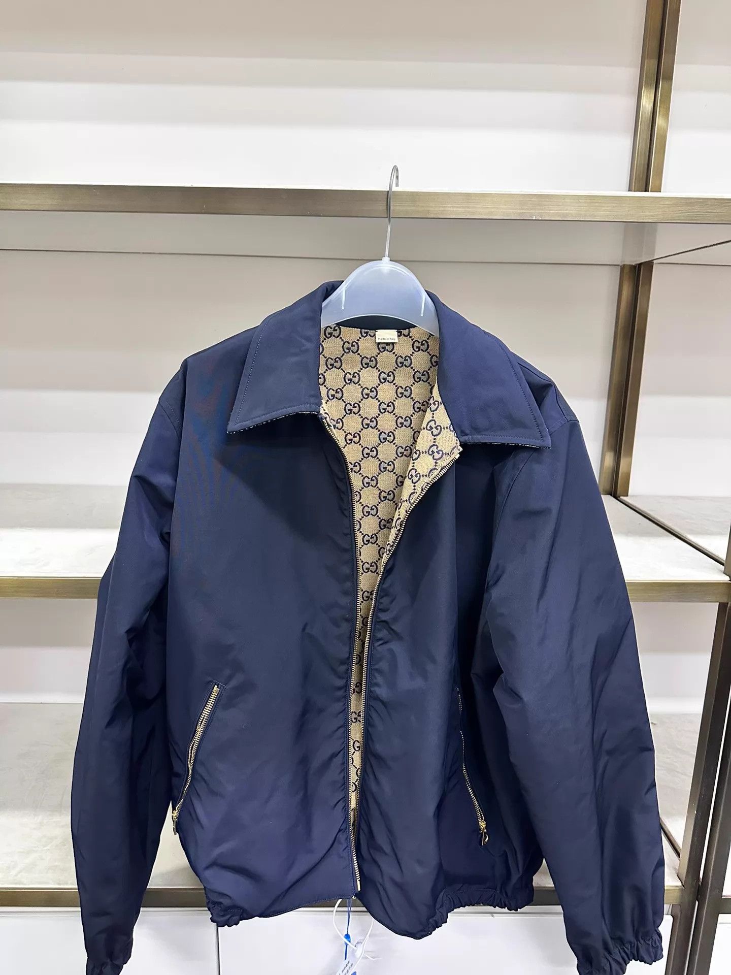 Gucci Gucci Reversible All Over Print Jacket Size 44 Size US S / EU 44-46 / 1 - 3 Thumbnail