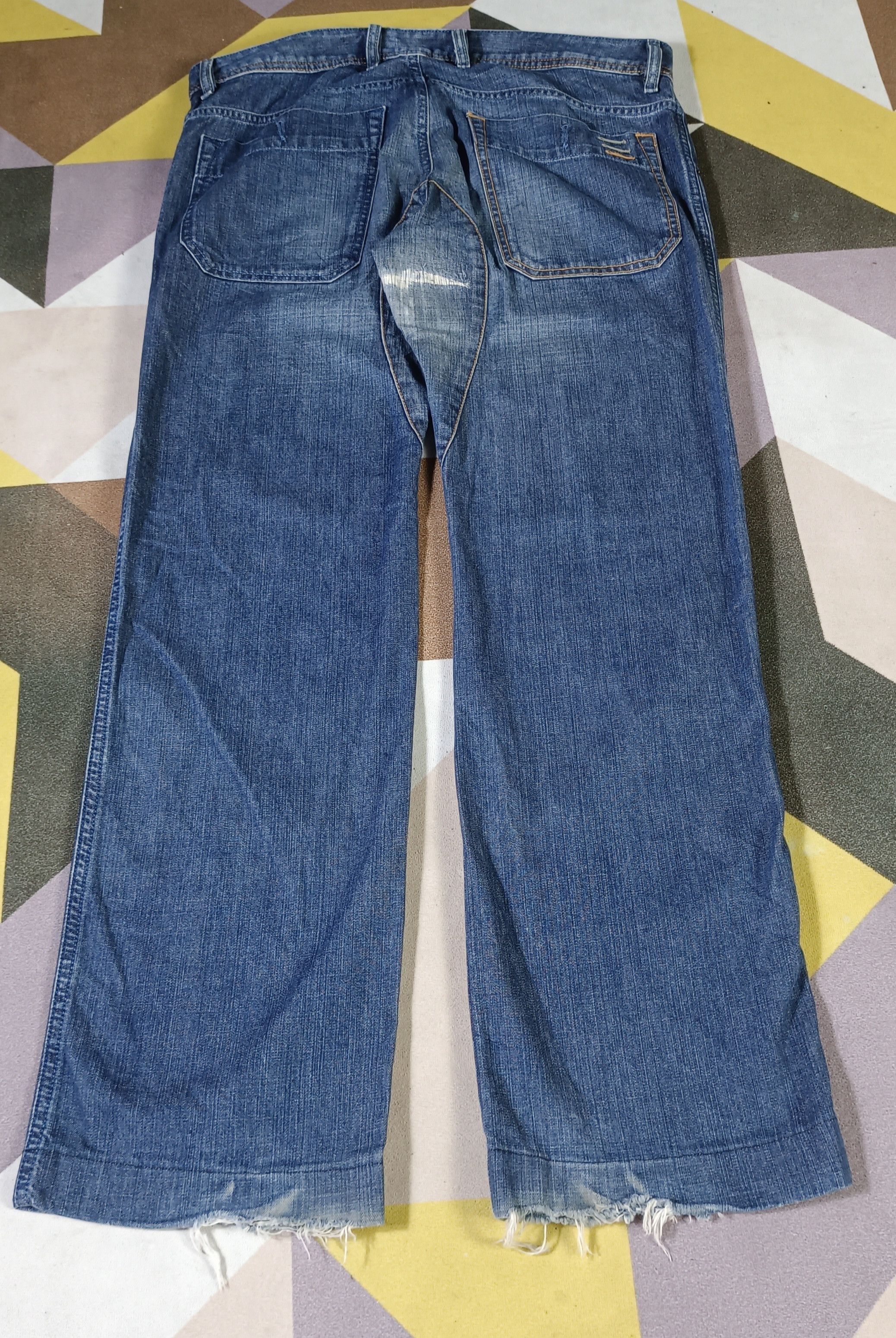 Diesel Diesel Algodao Pamuklu Loose Jeans Size US 34 / EU 50 - 2 Thumbnail
