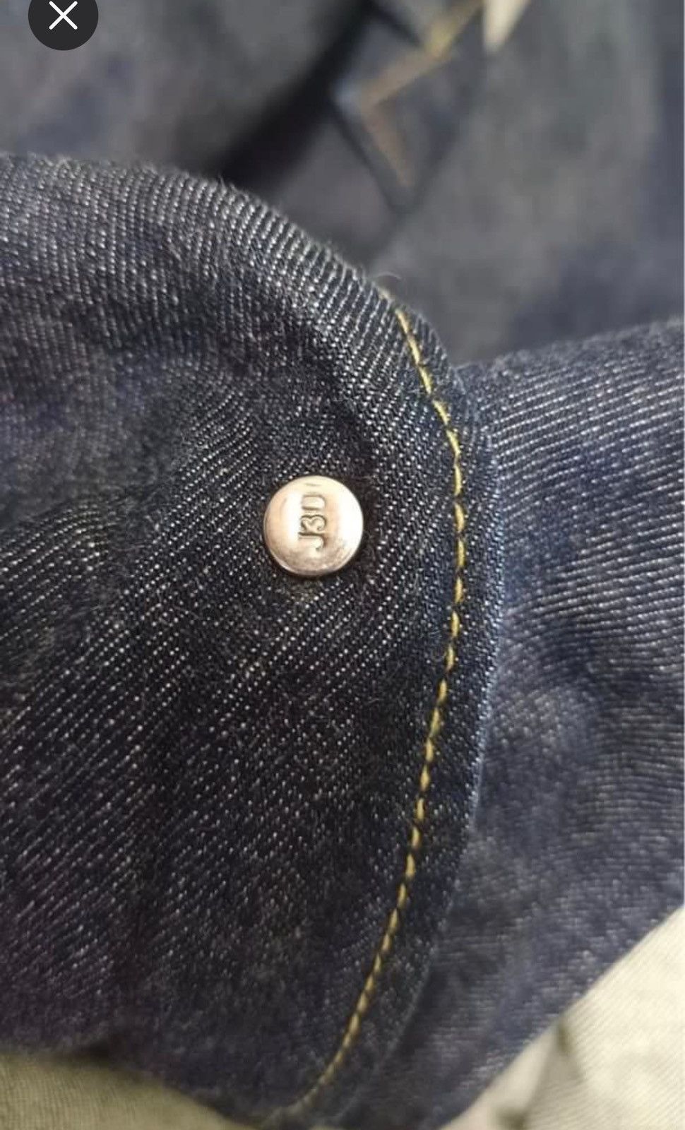 Japanese Brand × Levi's Vintage Clothing Vintage Levis 70741 Stamp J30 Denim Jacket Blazer Size US M / EU 48-50 / 2 - 5 Thumbnail