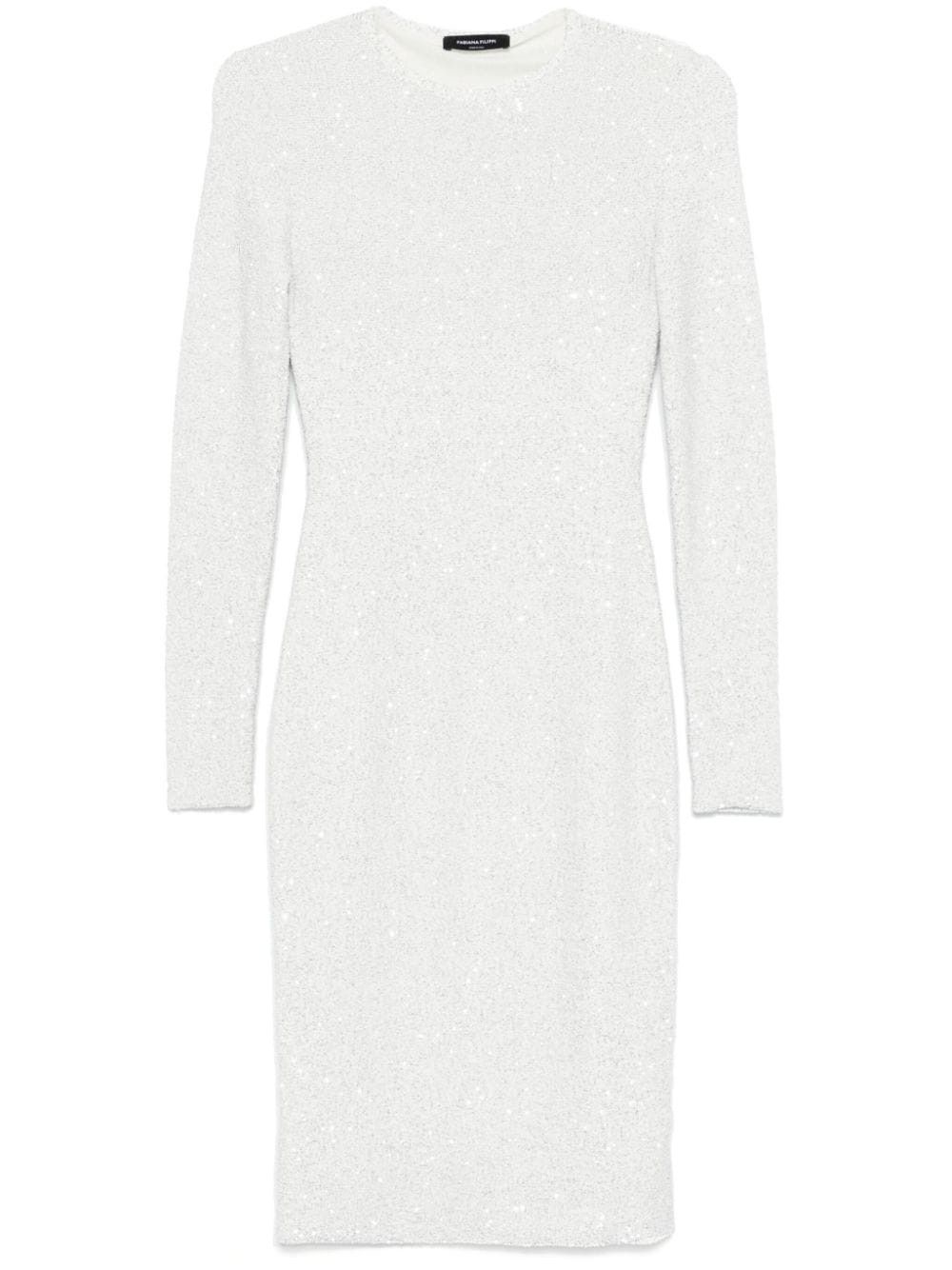 SEQUINED MIDI DRESS
