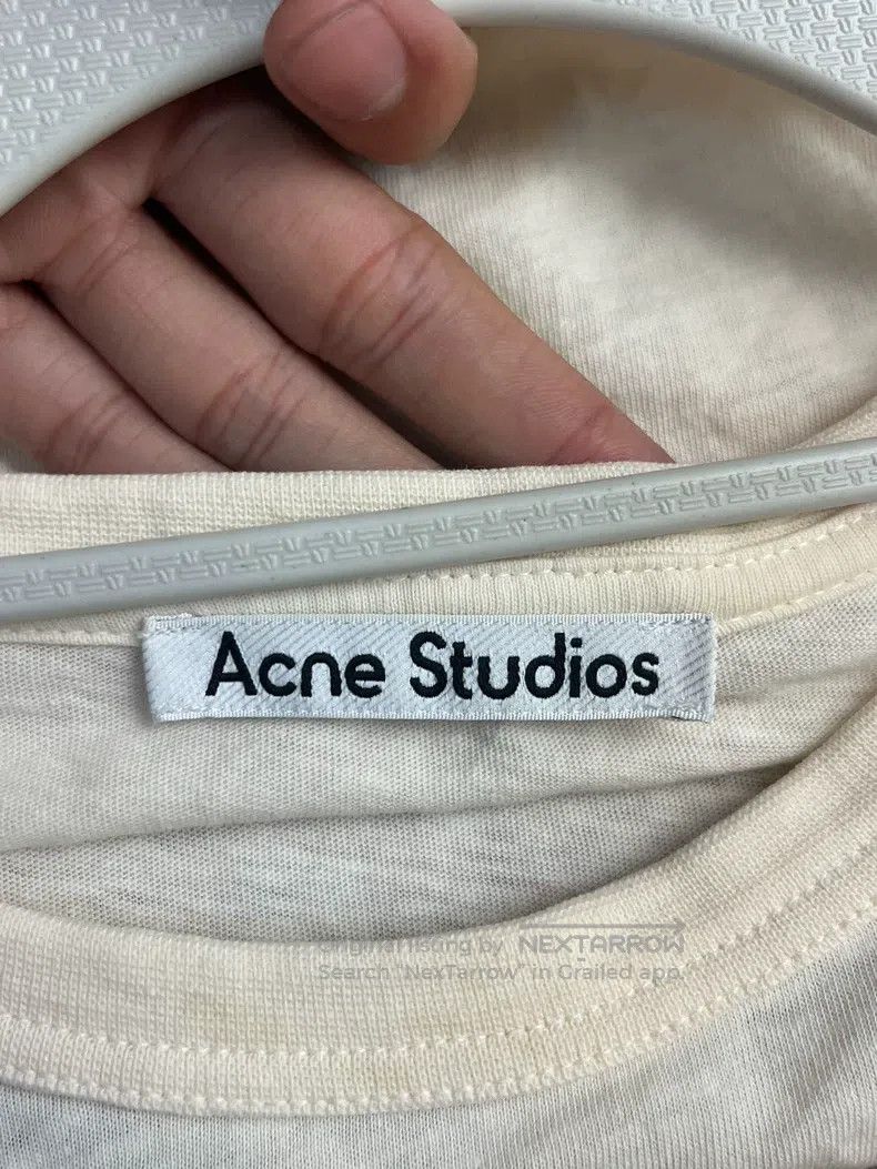 Acne Studios Acne Studios Kiss Print Retro Texture Short Sleeve Round N Size L / US 10 / IT 46 - 3 Thumbnail