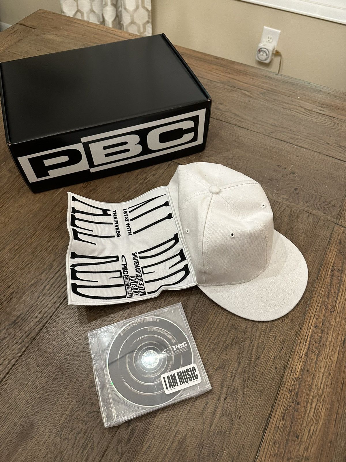 Hood by Air x Playboi Carti Demmo Corp Headbanger Hat Orange