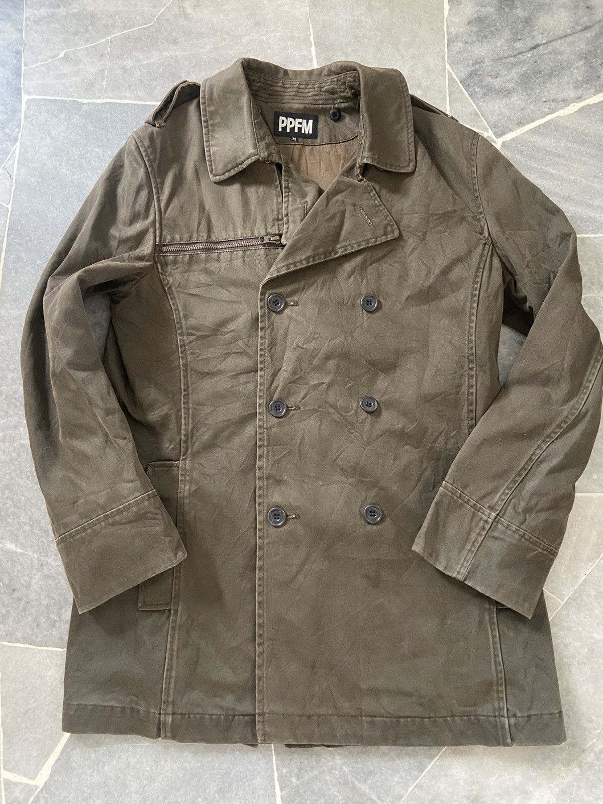PPFM Vintage PPFM Double Breasted Jacket Size US M / EU 48-50 / 2 - 1 Thumbnail