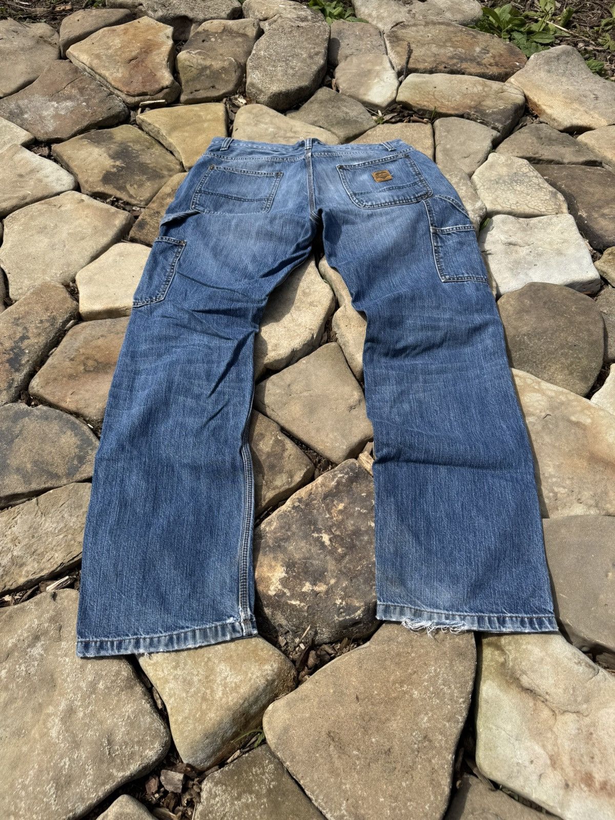Carhartt Vintage Carhartt Carpenter Distressed Pants Size US 32 / EU 48 - 1 Thumbnail