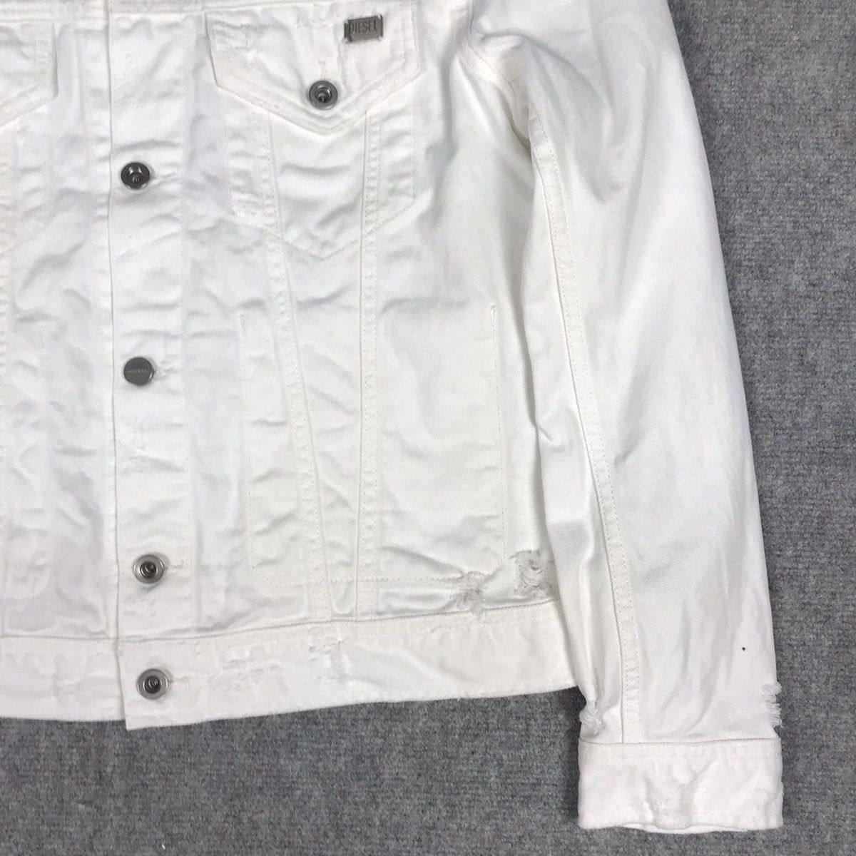 Diesel DIESEL FOR SUCCESSFULLY LIVING DISTRESSED STYLE JACKET Size US L / EU 52-54 / 3 - 4 Thumbnail