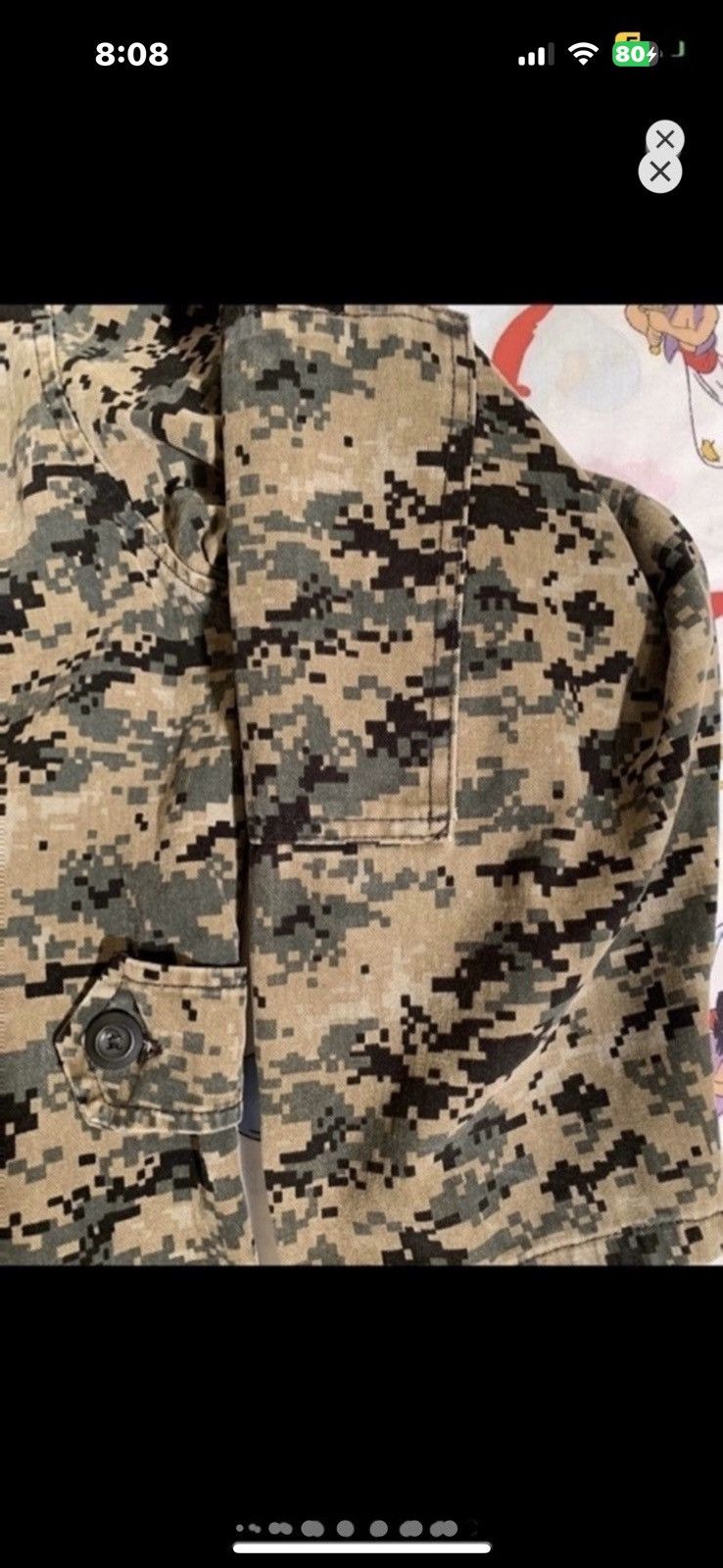 Vintage ***FINAL DROP***RARE 90s TACTICAL DIGI CAMO BUTTON JACKET XL Size US XL / EU 56 / 4 - 10 Thumbnail