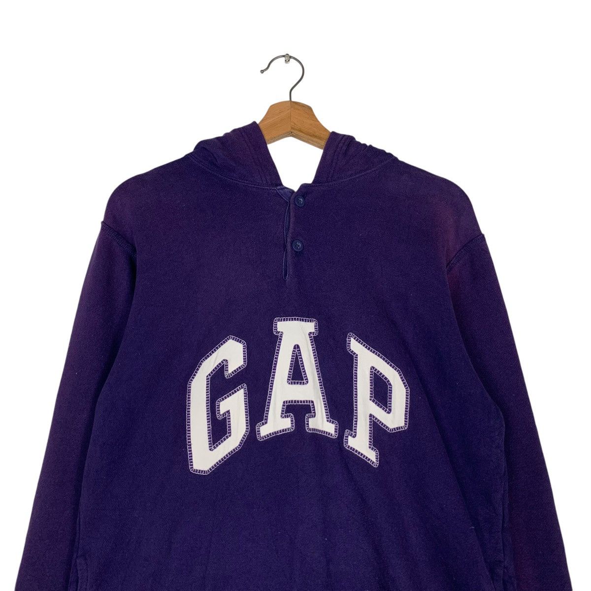 Gap GAP Spellout Big Logo Pullover Purple Hoodies #1408-C64 Size US M / EU 48-50 / 2 - 8 Thumbnail
