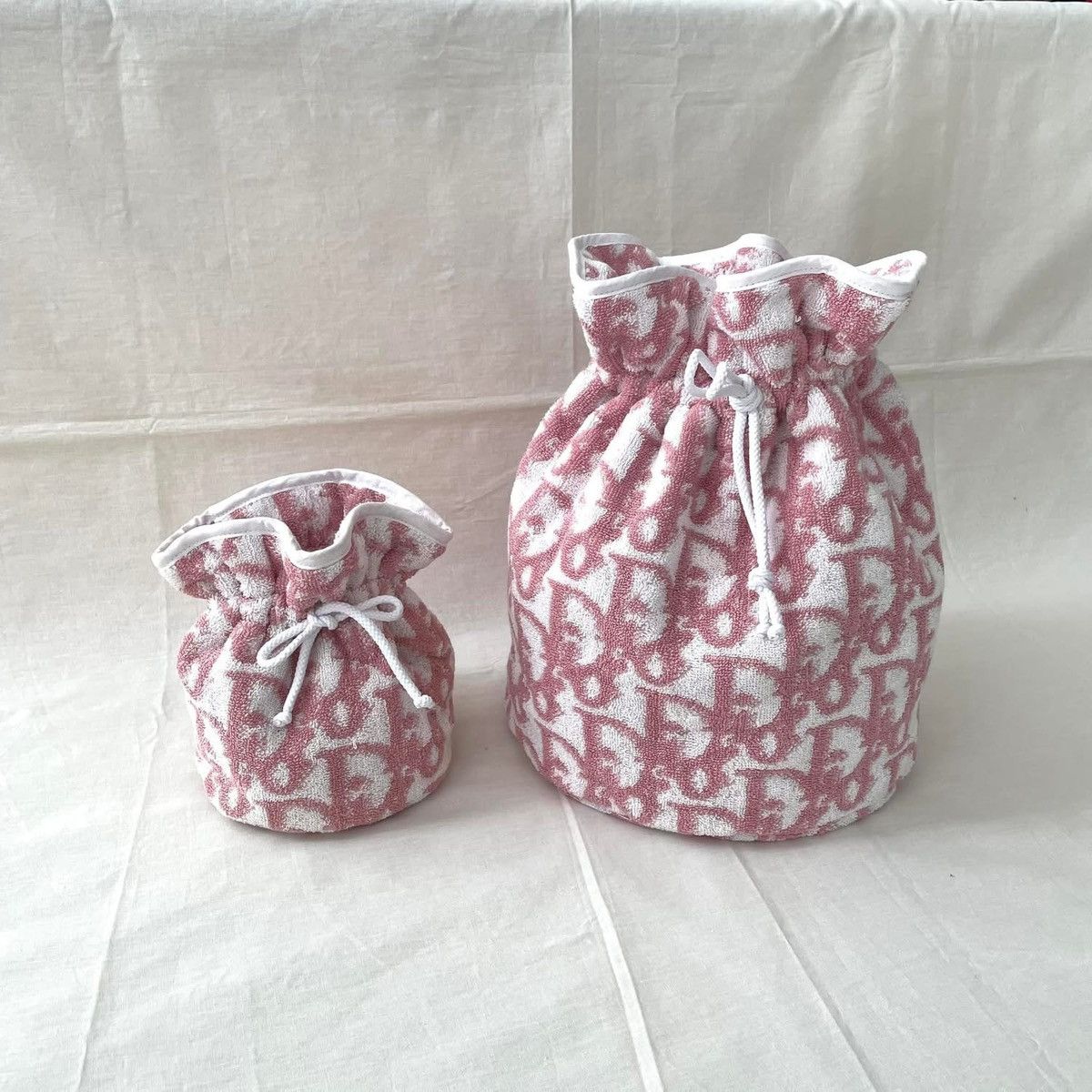 Dior 90s John Galliano For Christian Dior Pink Trotter Bucket Bag Size ONE SIZE - 1 Thumbnail