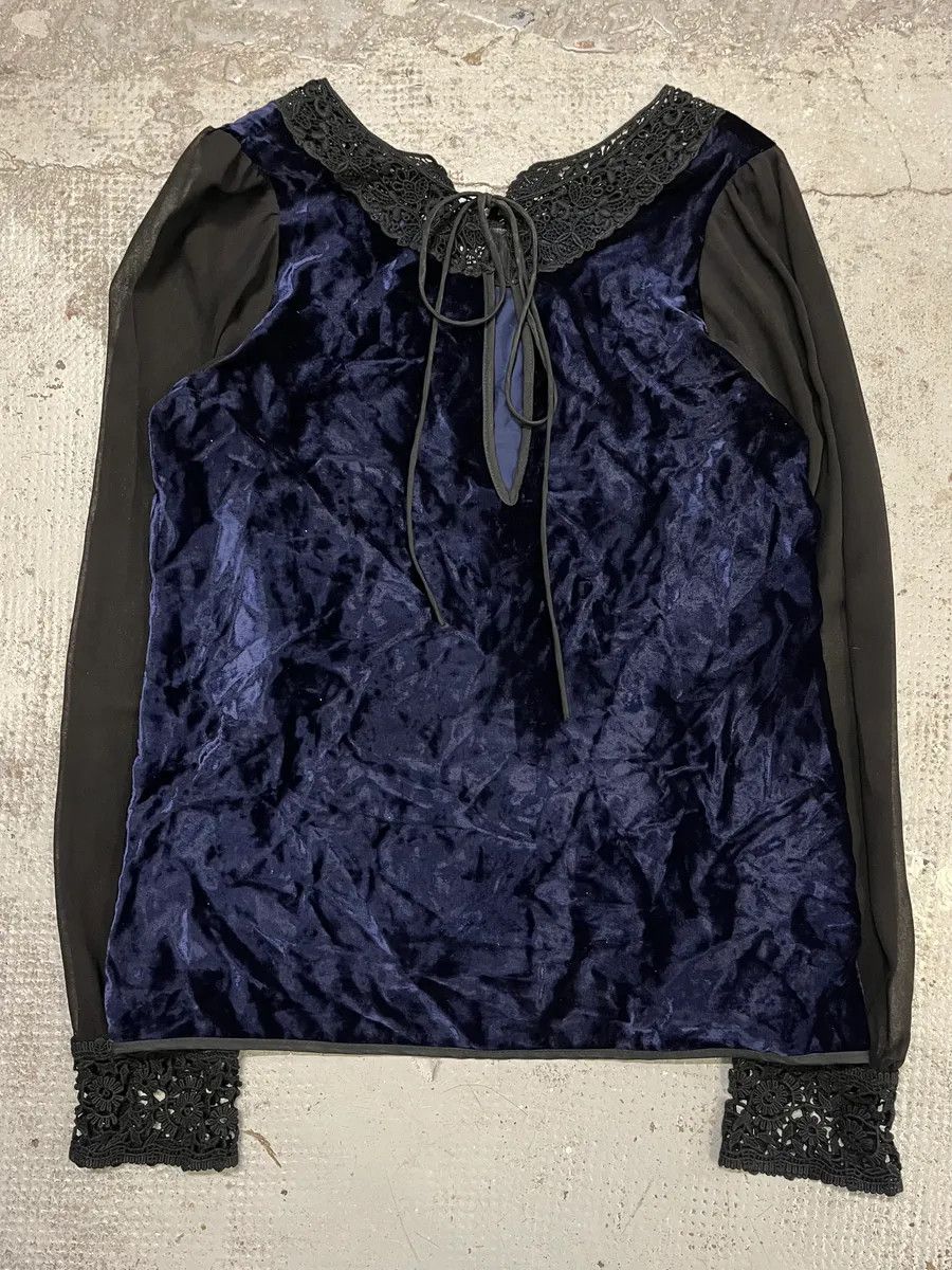 Dolce & Gabbana 2000s Dolce & Gabbana Black Transparent Arms Faux Fur Top Size M / US 6-8 / IT 42-44 - 1 Thumbnail