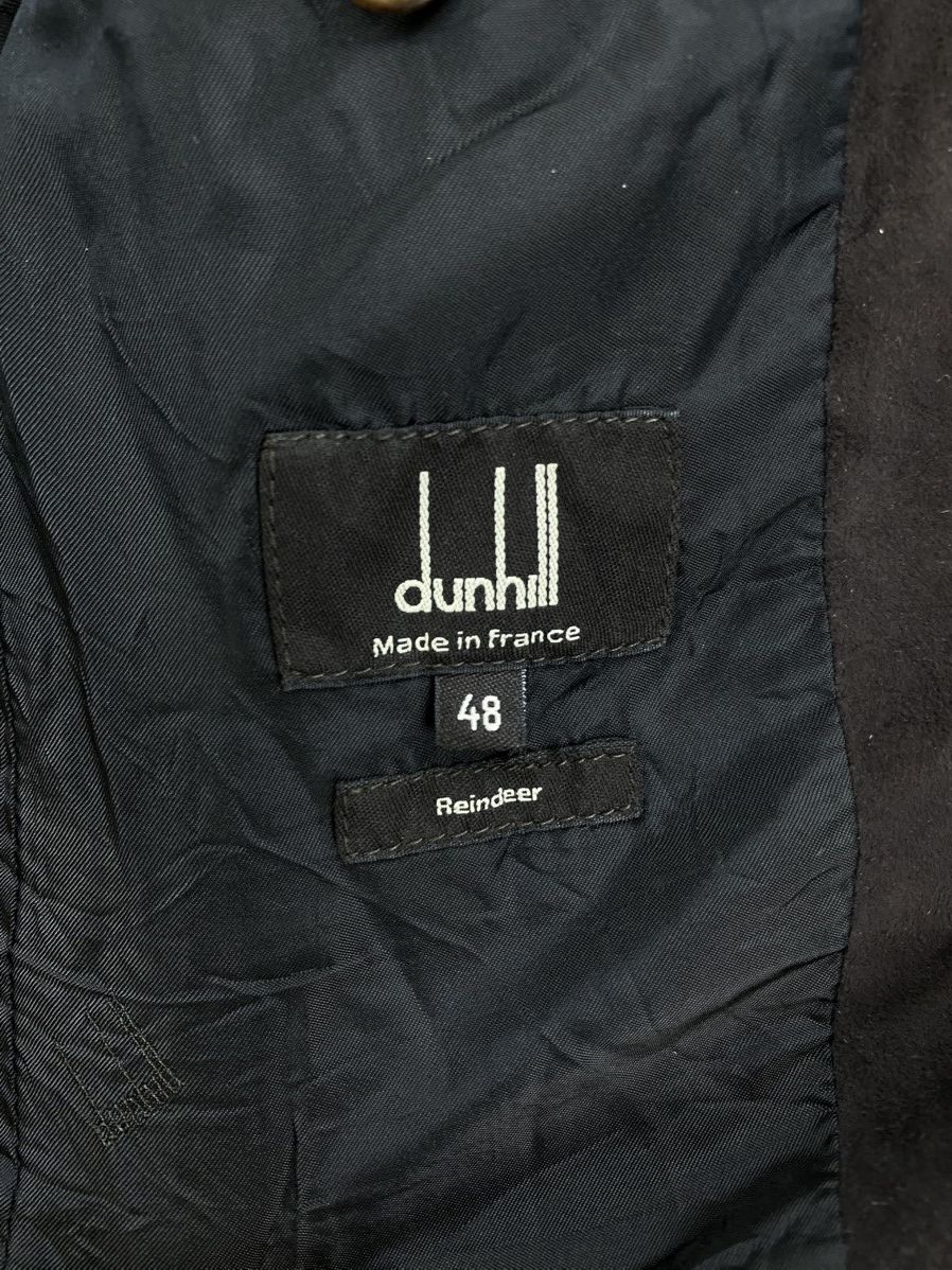 Alfred Dunhill × Leather × Vintage Vintage Dunhill Double Pocket Long Coat Leather Jacket Size US L / EU 52-54 / 3 - 8 Thumbnail