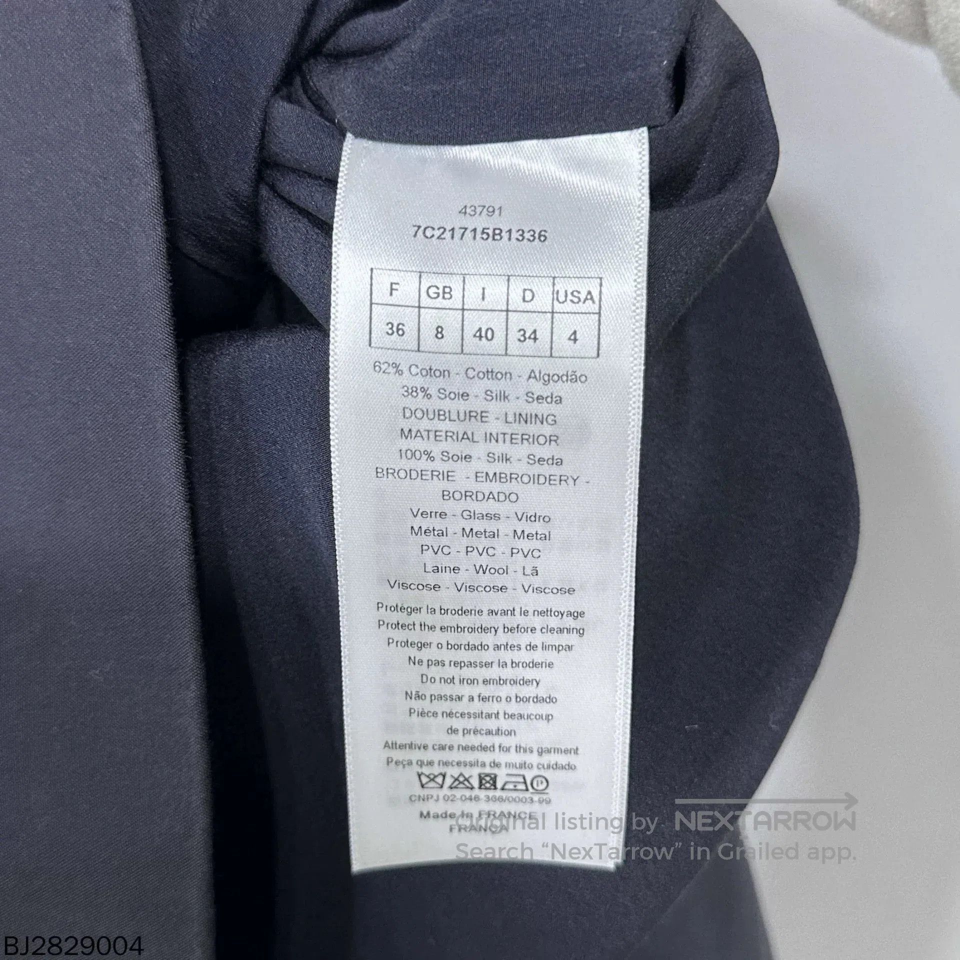 Dior Dior Black Long. Size XS / US 0-2 / IT 36-38 - 6 Thumbnail