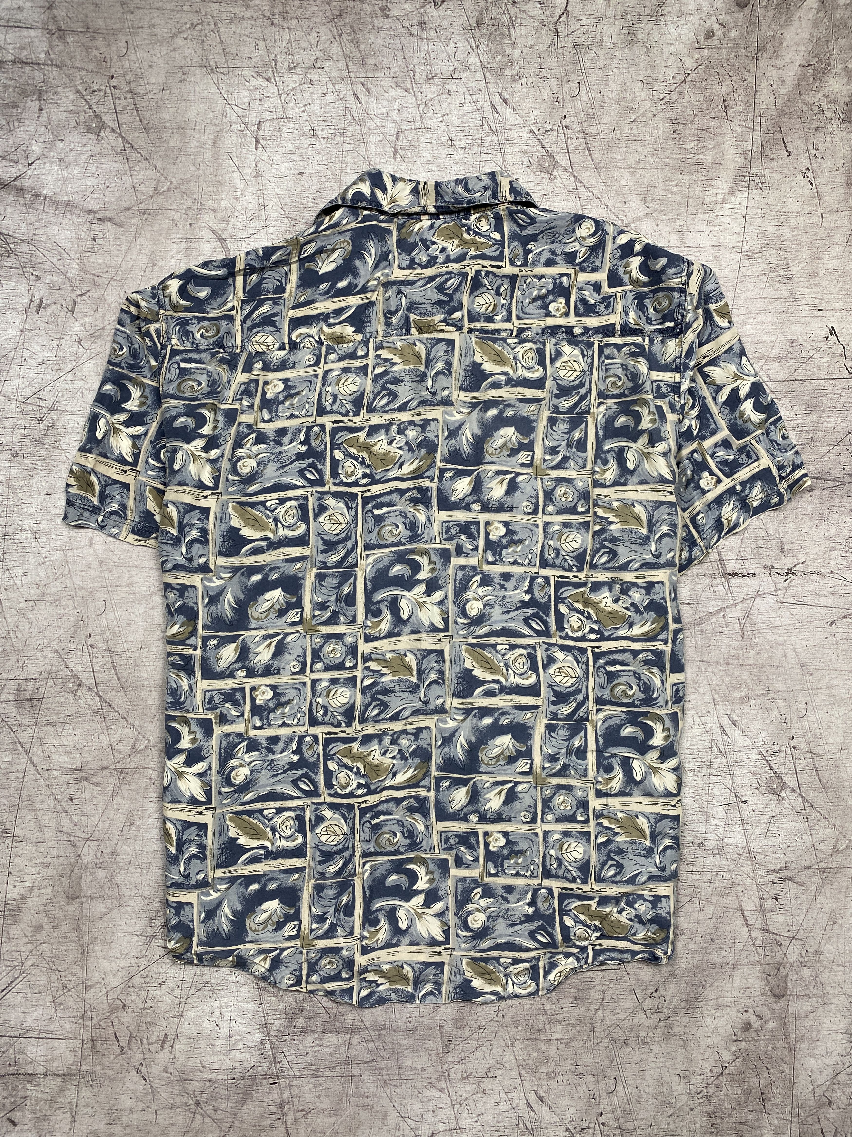 Vintage 90s Vintage SILK Hawaiian Mens Short Sleeve Shirt Size US L / EU 52-54 / 3 - 5 Thumbnail