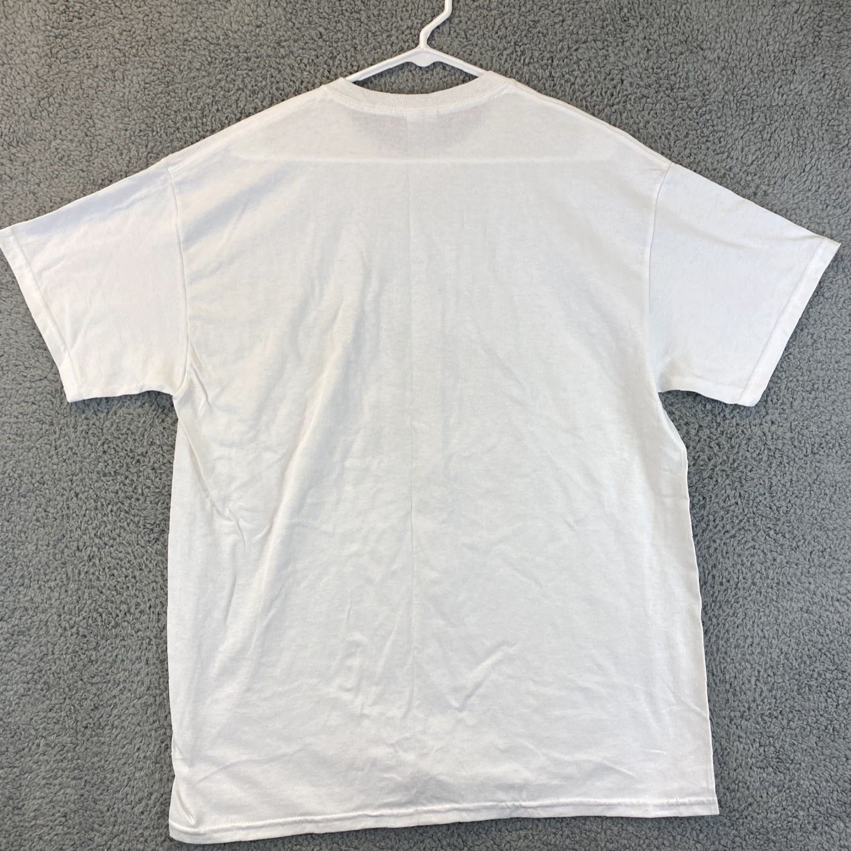 Gildan GILDAN Essentials Logo T-Shirt White Adult Large Short Sleeve Regular Fit Mens Size US L / EU 52-54 / 3 - 6 Thumbnail