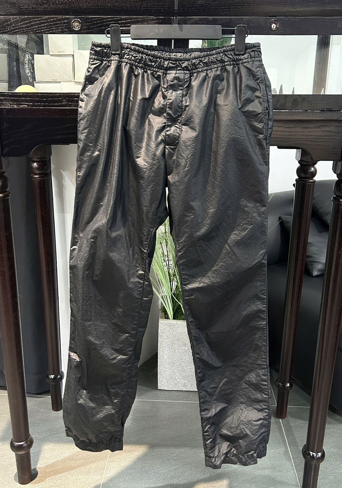 1017 ALYX 9SM 1017 ALYX 9SM Drawstring Waxed Pants Size US 31 - 1 Thumbnail