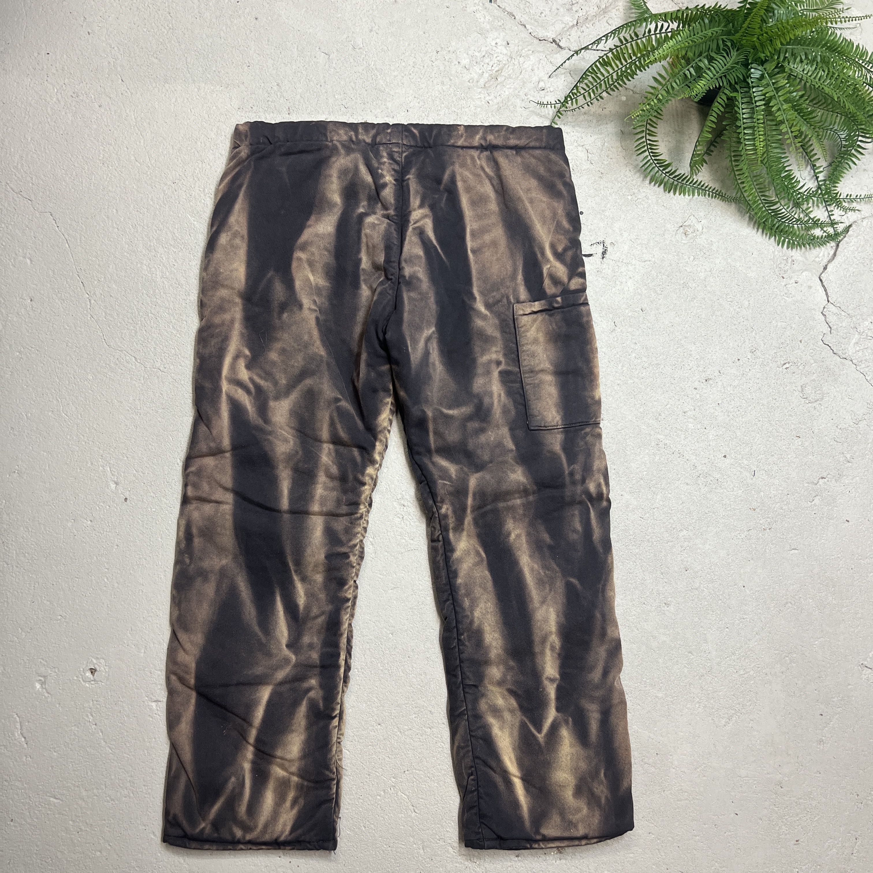 Kanye West × Yeezy Yeezy Kanye West Wyoming Era Sample Padded Pants 1 of 1 Rare Size US 36 / EU 52 - 2 Thumbnail