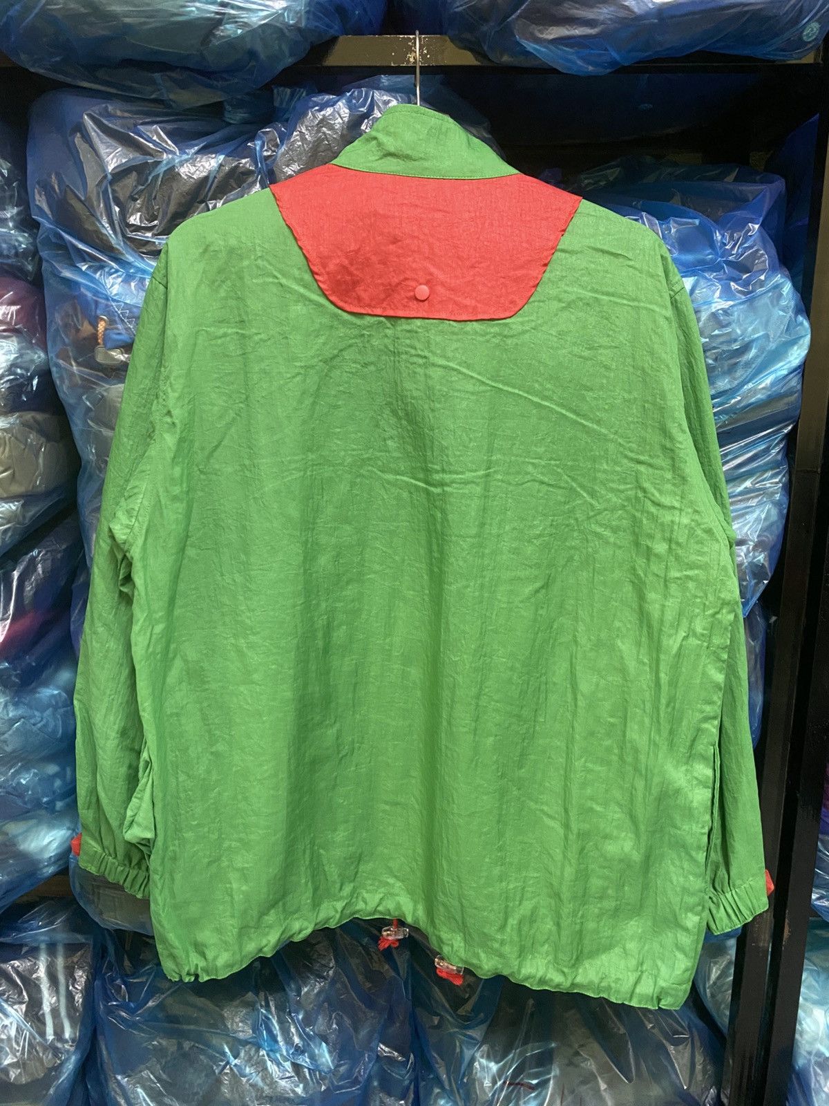 Vintage EVANOVA Golf Sails on the Field Green Pullover Jacket Size US L / EU 52-54 / 3 - 5 Thumbnail