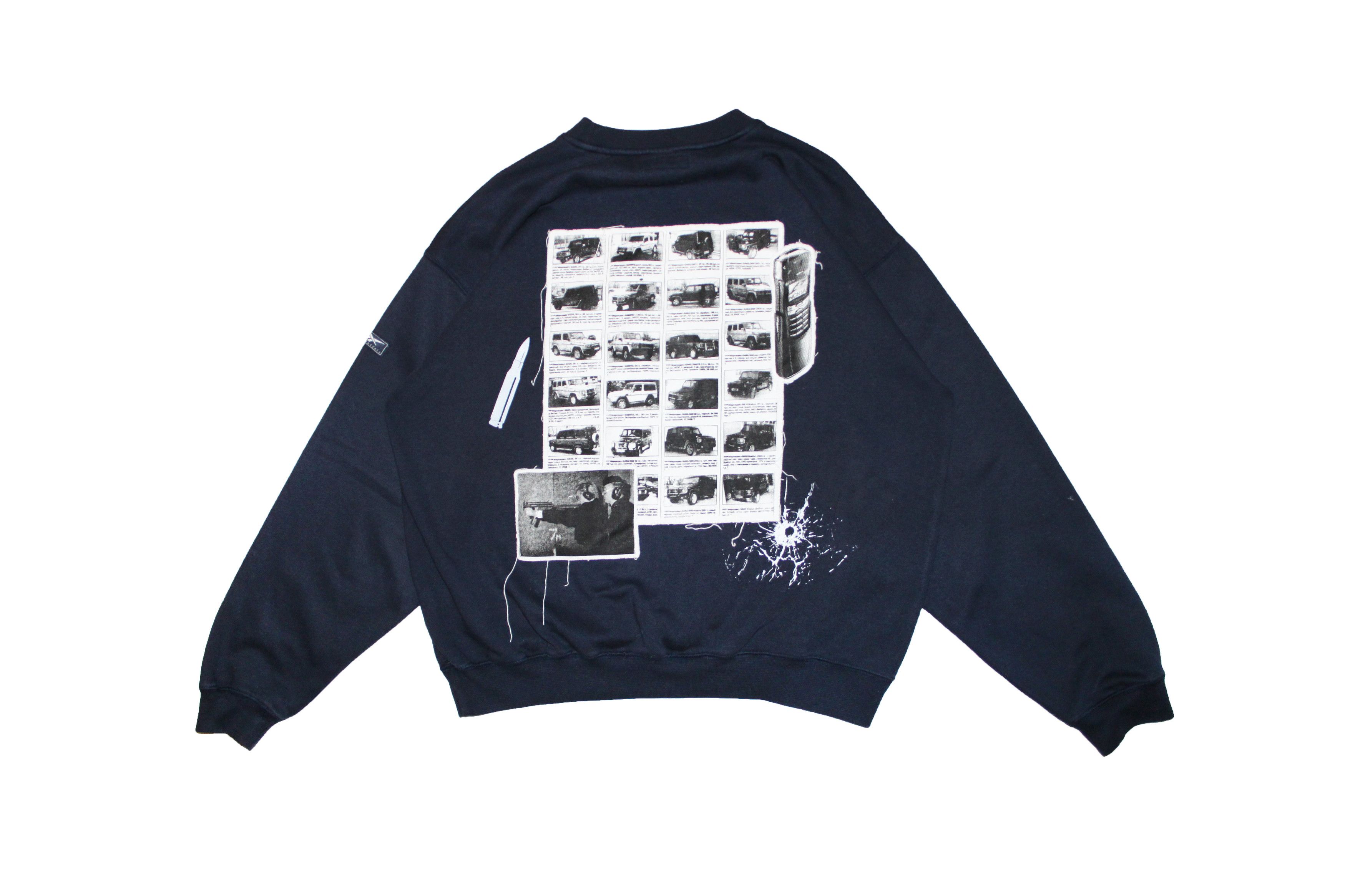 Reebok 1of1 Reebok Vintage Custom Sweatshirts Size US M / EU 48-50 / 2 - 2 Thumbnail