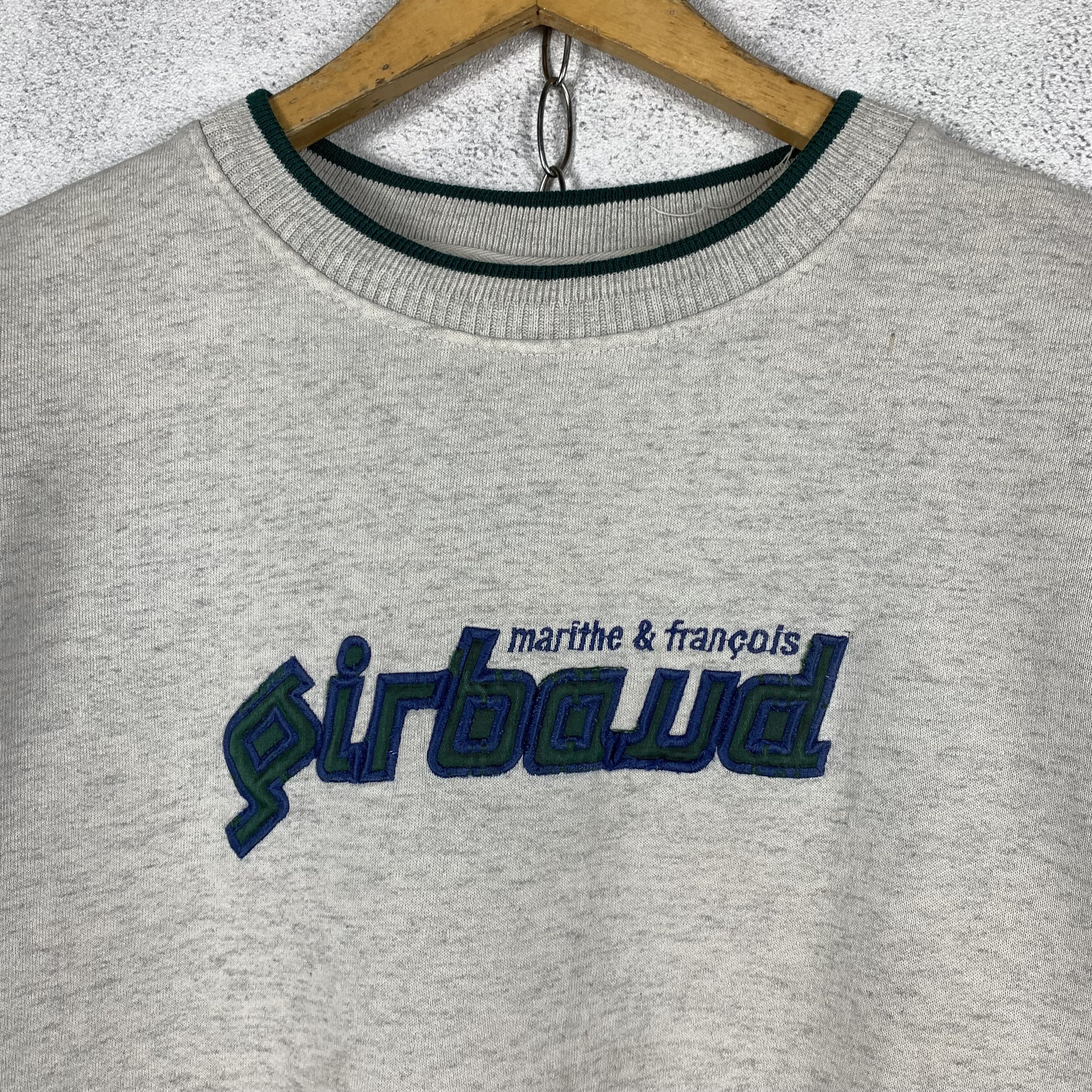 Marithe + Francois Girbaud Vintage Girbaud MFG Sweatshirt Crewneck Size US L / EU 52-54 / 3 - 2 Thumbnail