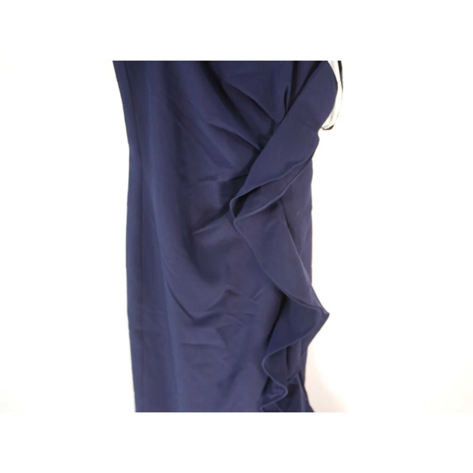 Vintage VINTAGE Bardot Aaliyah Sleeveless Ruffle Midi Cocktail Midi Dress Women's XS Size XS / US 0-2 / IT 36-38 - 2 Thumbnail