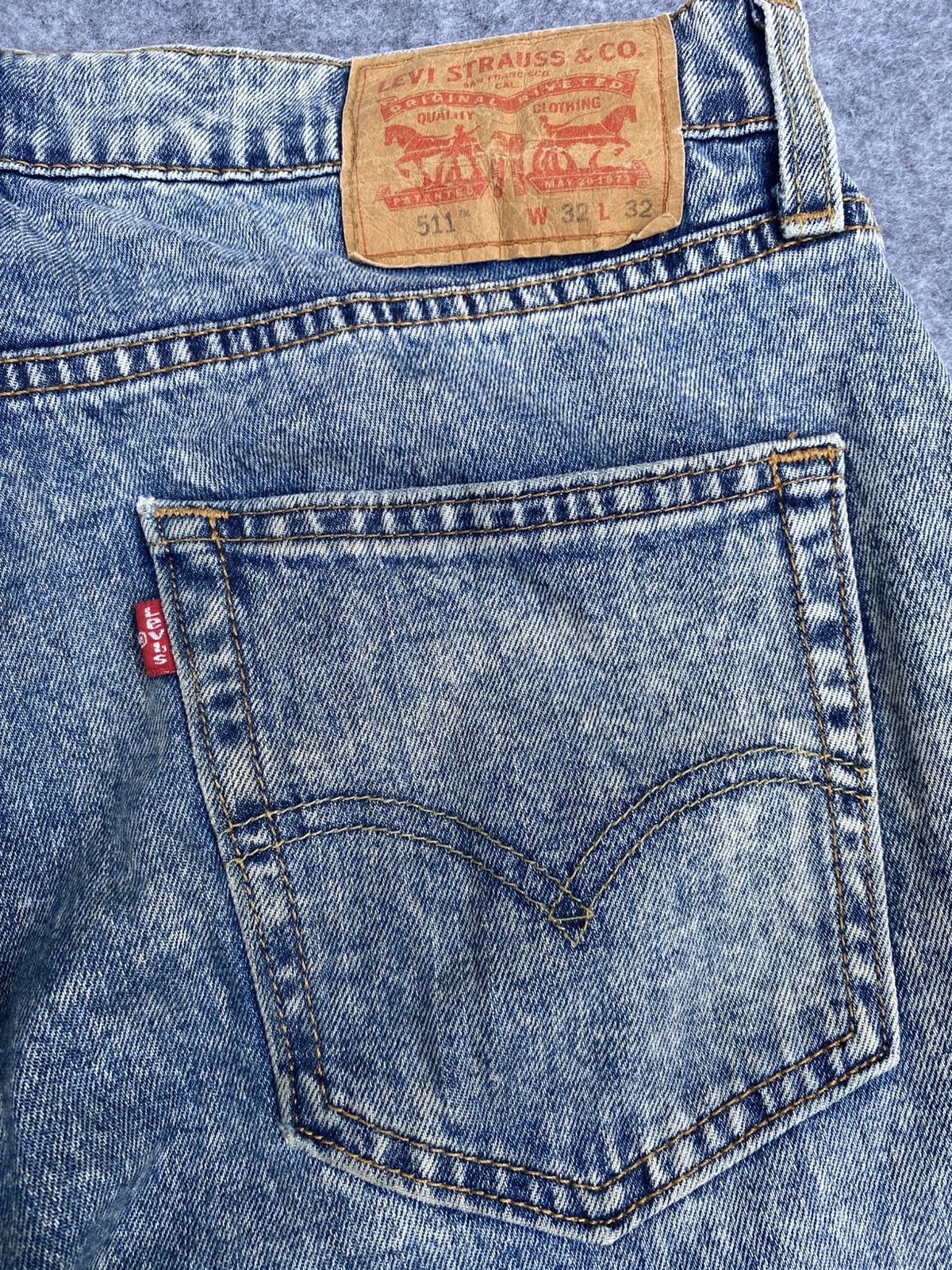 Levi's × Vintage Levis Jeans Vintage Washing Jeans 511 Denim size 32 Size US 32 / EU 48 - 8 Thumbnail