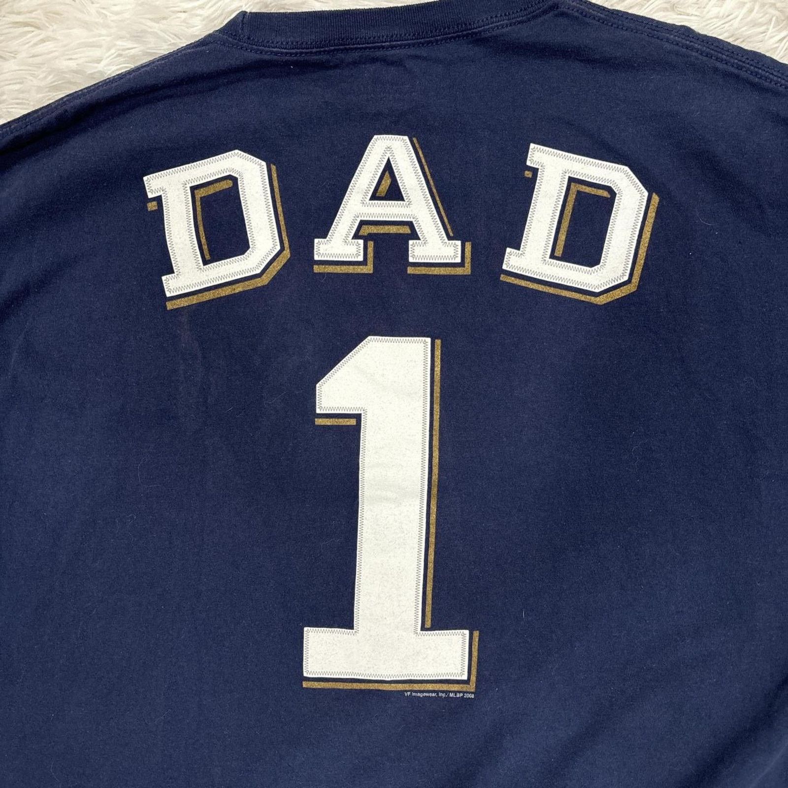 MLB Brewers #1 dad jersey tshirt Size US XXL / EU 58 / 5 - 5 Thumbnail