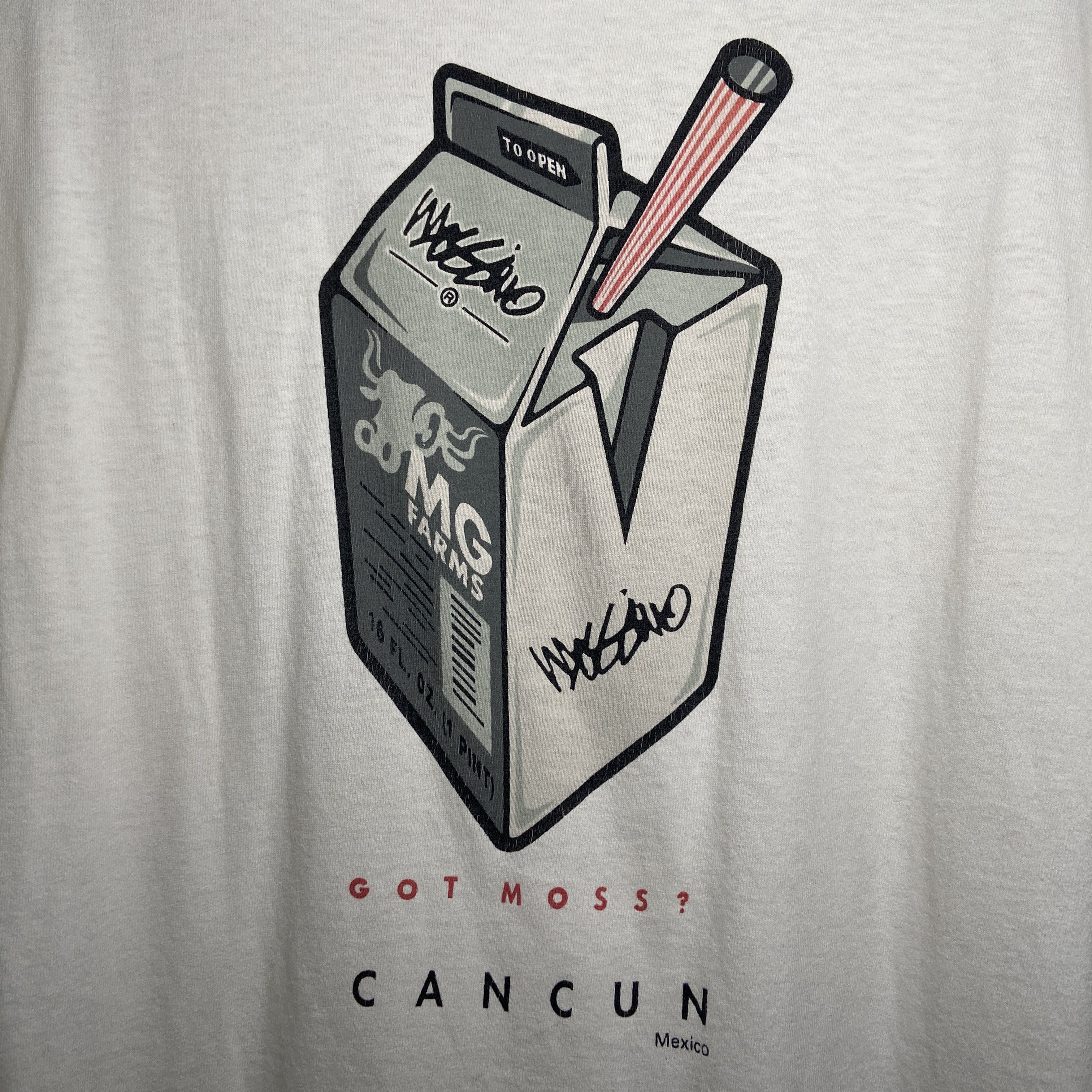 Vintage Vintage MOSSIMO Milk Got Moss? Tee Size US S / EU 44-46 / 1 - 2 Thumbnail