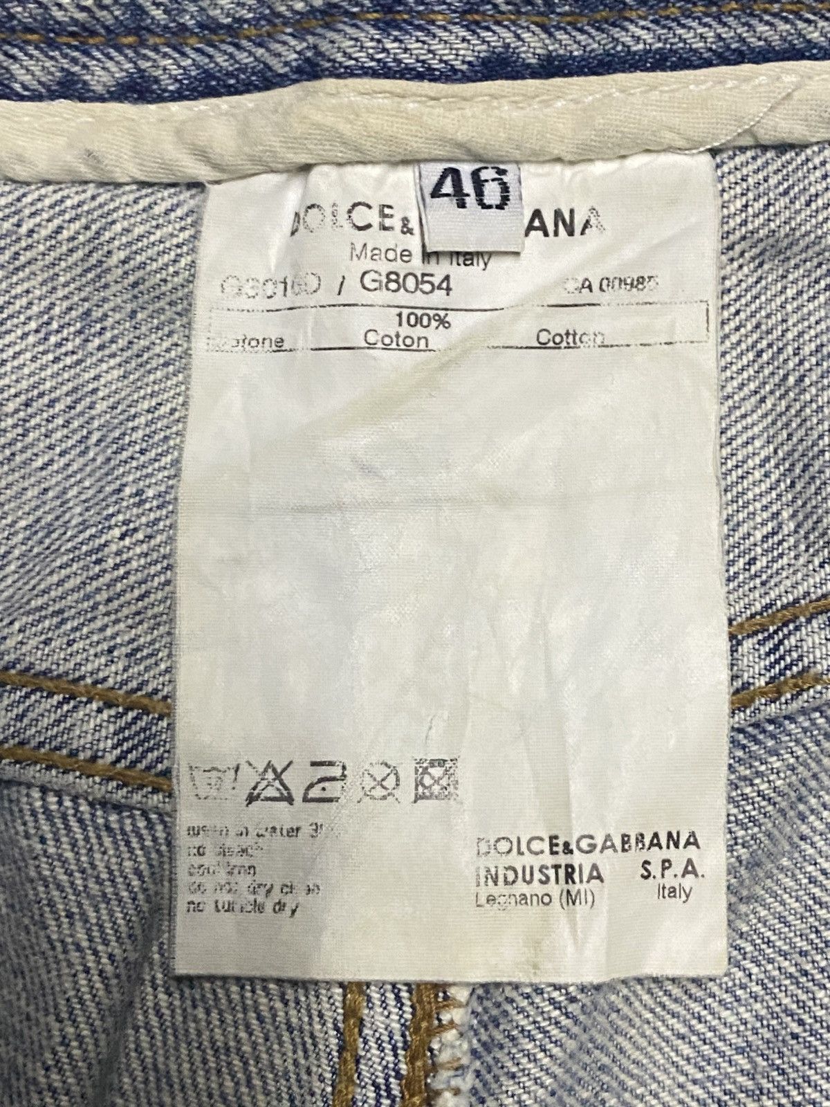 Dolce & Gabbana Dolce & Gabbana Mud Wash Paints Splatter Distressed Jeans Size US 34 / EU 50 - 23 Thumbnail