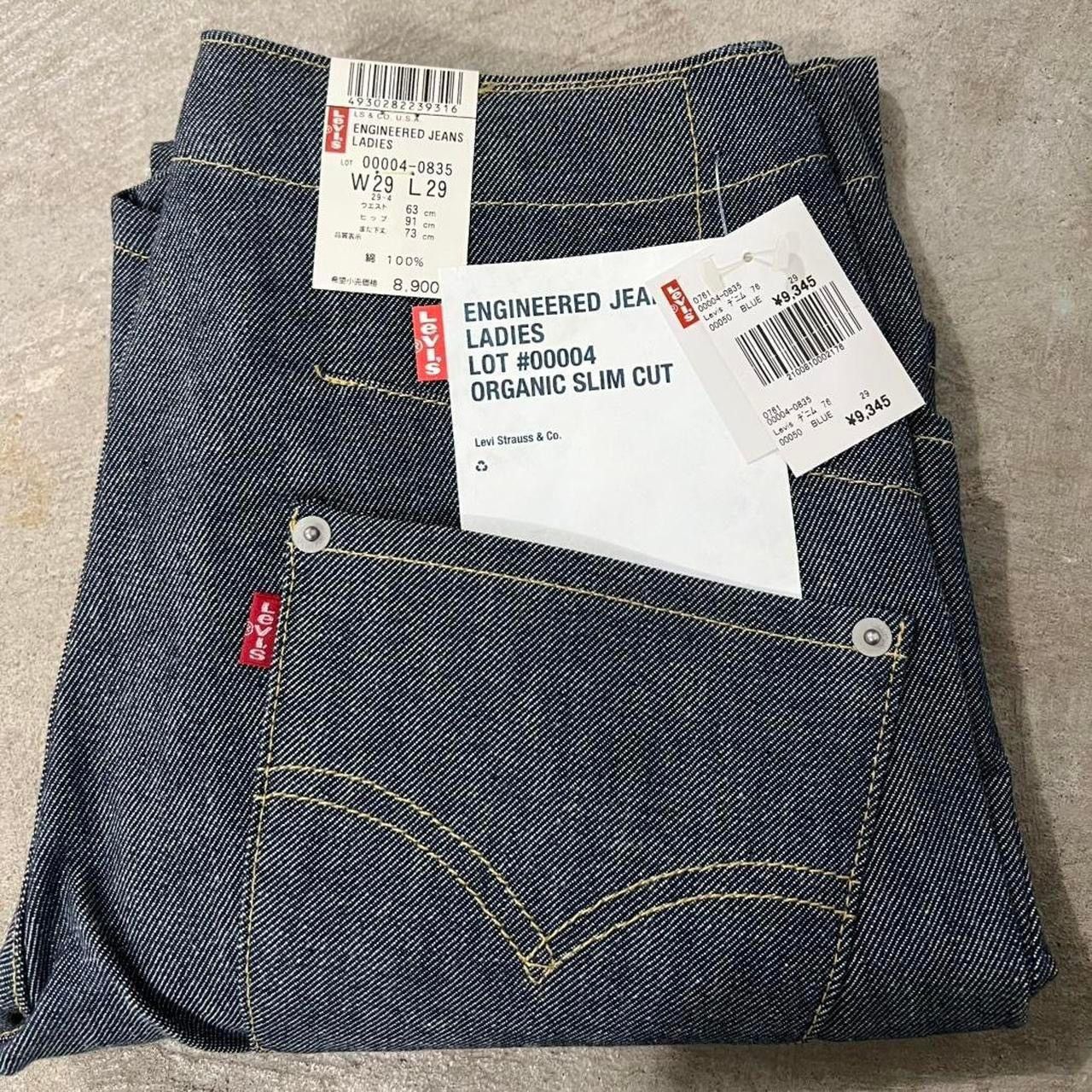 Levi's Levi’s Engineered Jeans Slim Japan 29x29 NWT deadstock Size US 29 - 3 Thumbnail