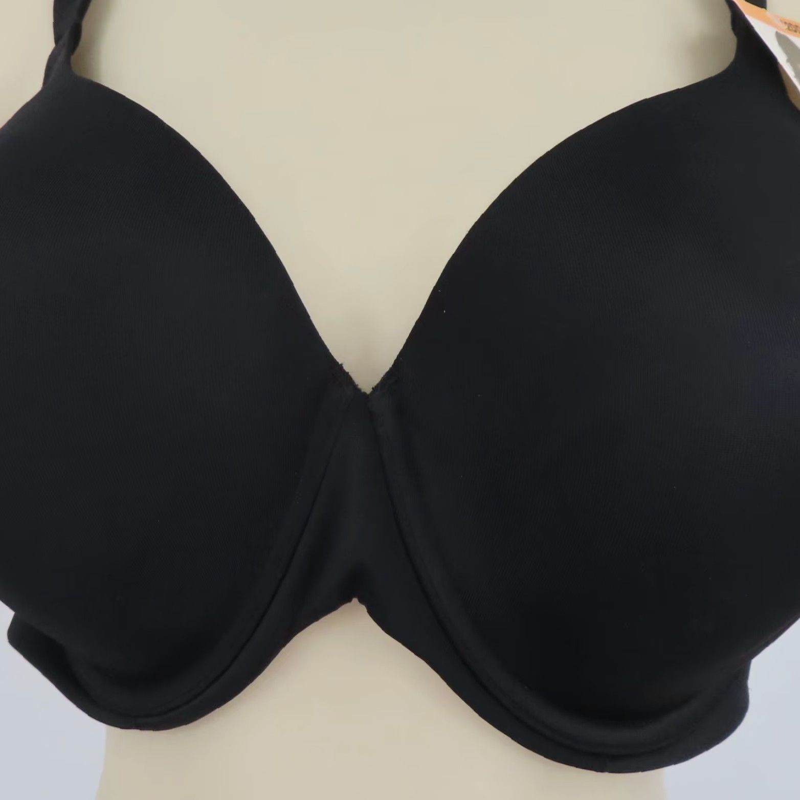 Vintage Ambrielle Bra Solid Black Underwire Lined Wide Strap 42DD Plus Size Women NEW Size ONE SIZE - 3 Thumbnail