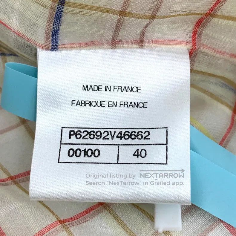 Chanel Chanel Station series white rolled edge design cotton mult Size S / US 4 / IT 40 - 6 Thumbnail