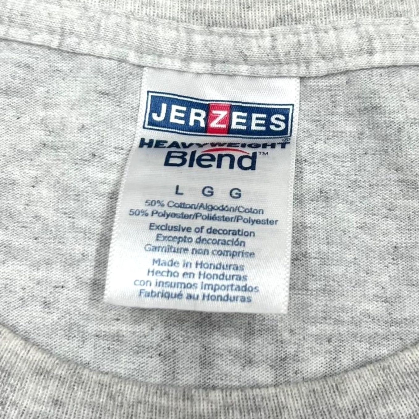 Jerzees Jerzees Rockaway Beach Paddle Club RBPC New York Souvenir Graphic T-Shirt Large Grey Mens Shirt Regular Short Sleeve Cotton Vintage? Size US L / EU 52-54 / 3 - 4 Thumbnail