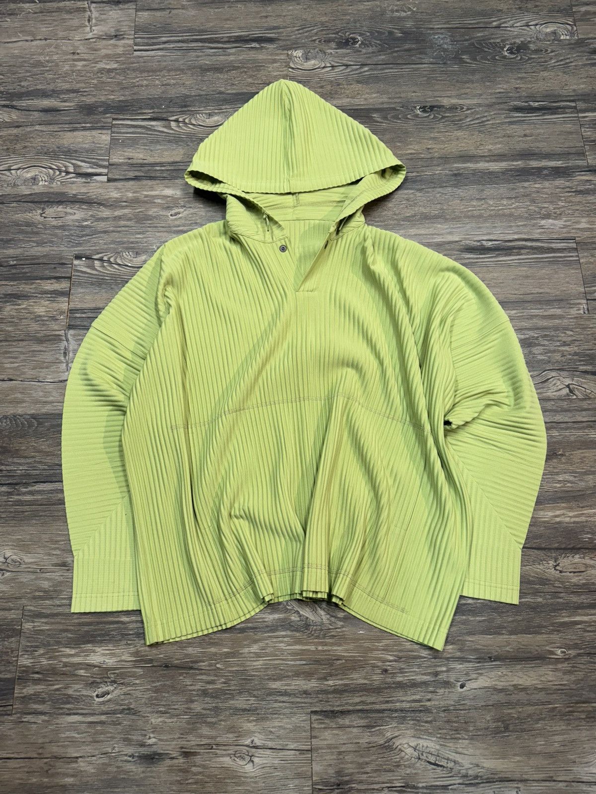 Homme Plisse Issey Miyake Issey Miyake Homme Plisse Hoodie Size US L / EU 52-54 / 3 - 1 Thumbnail