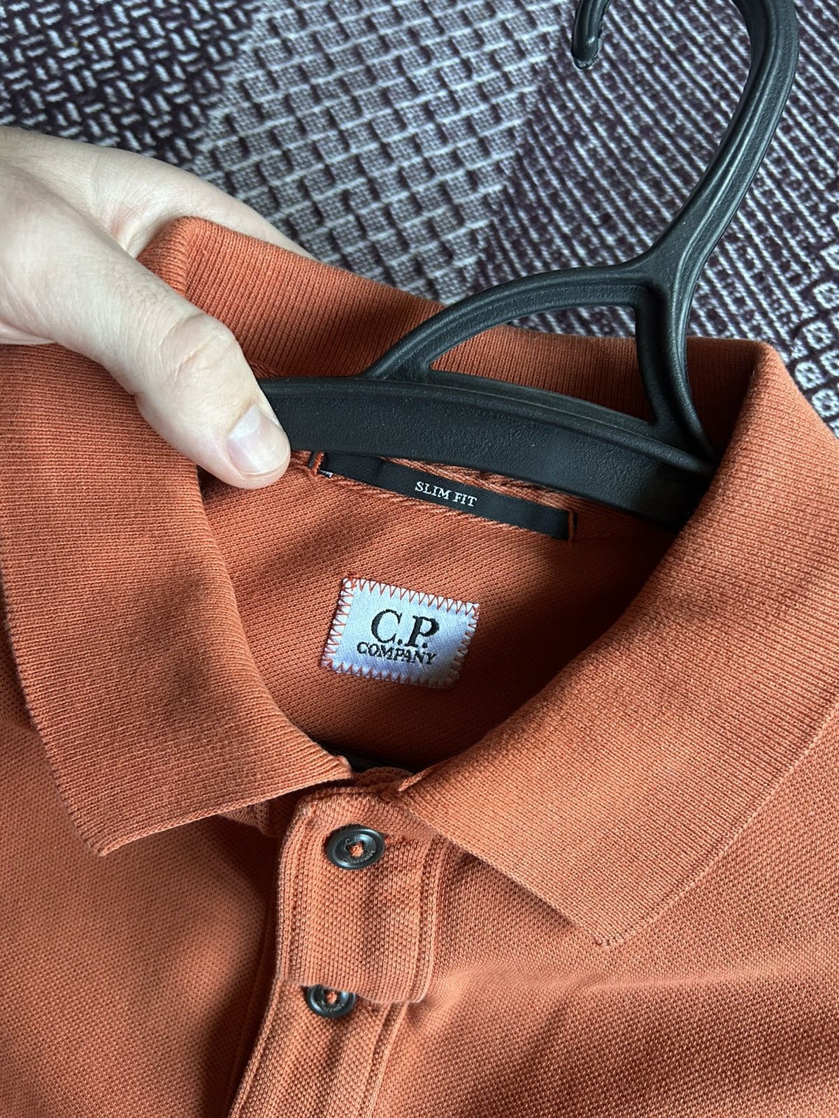 C.P. Company × Vintage Vintage C.P. Company Polo Tee T-shirt Orange Small Logo Size US XL / EU 56 / 4 - 9 Thumbnail