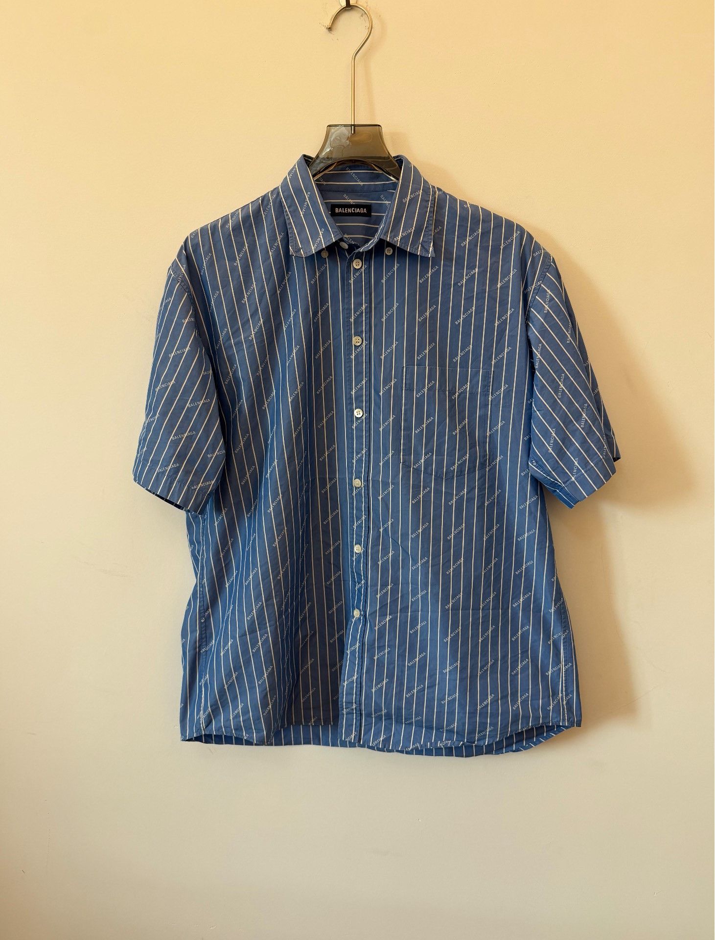 Balenciaga Balenciaga Shirt 38 Men Size US S / EU 44-46 / 1 - 1 Thumbnail