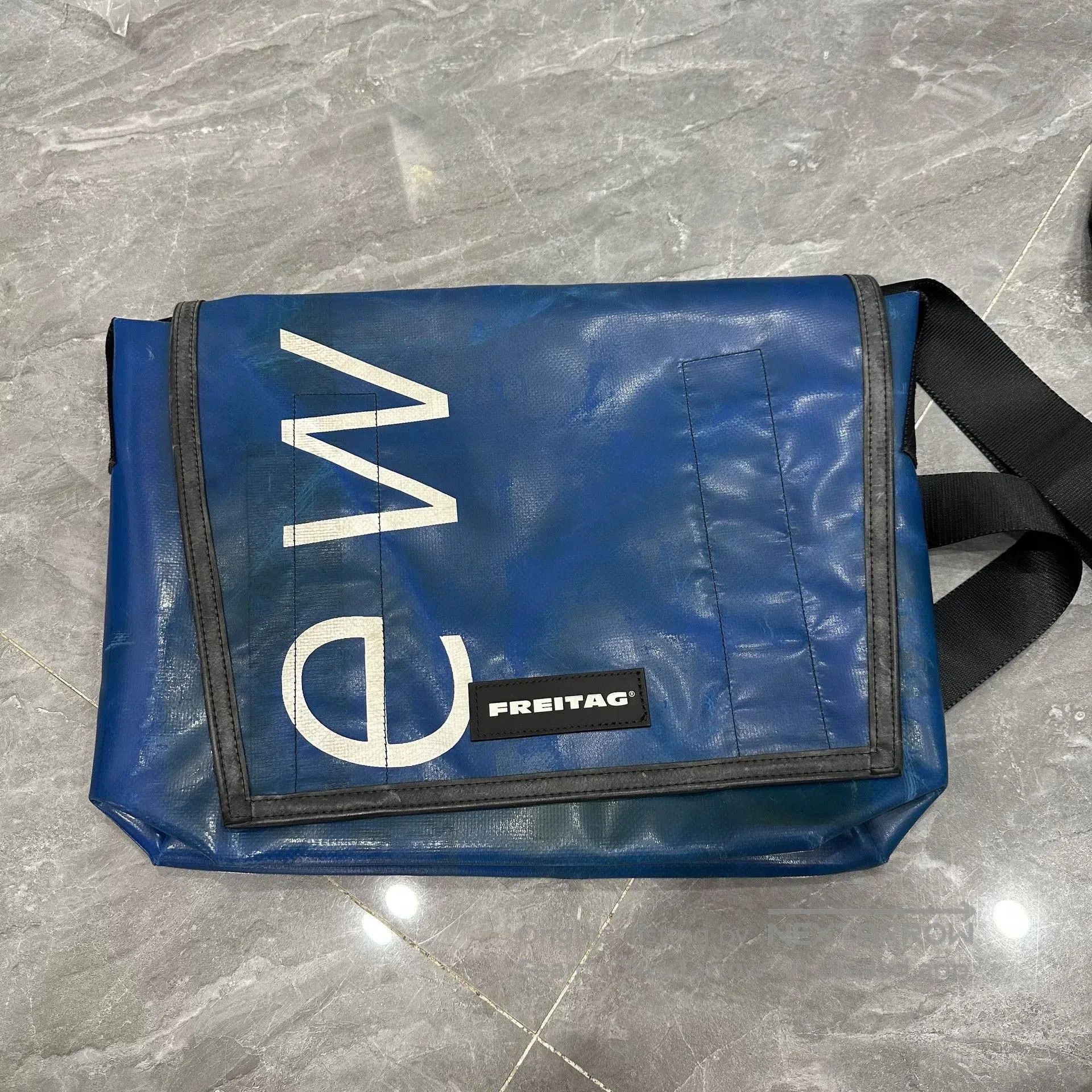 Vintage FREITAG F12 Blue Messenger Bag. Size ONE SIZE - 1 Thumbnail