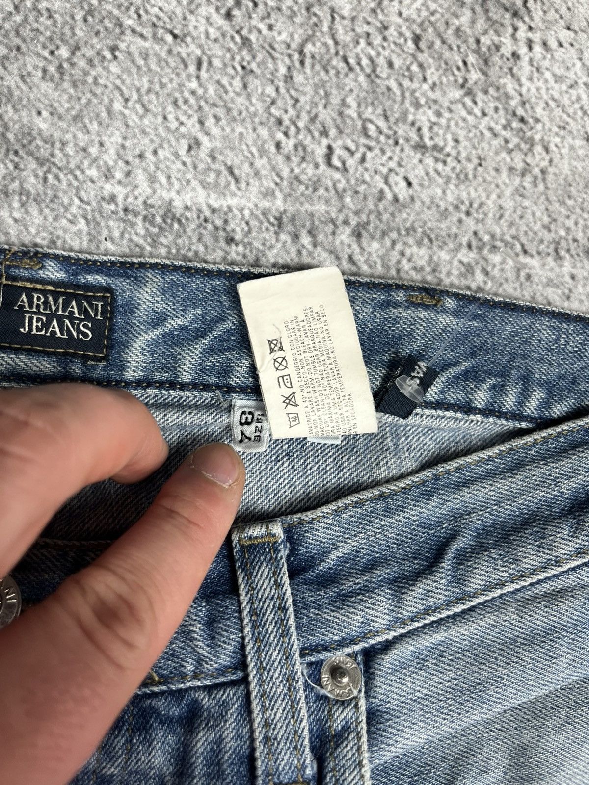 Giorgio Armani Armani denim vintage pants size 34 Size US 34 / EU 50 - 6 Thumbnail
