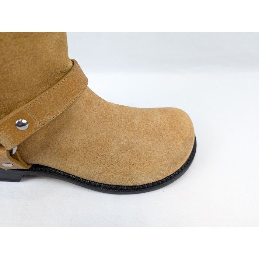 Loewe o1rshd1 Campo Biker Boots in Brown Size US 8 / EU 41 - 3 Thumbnail