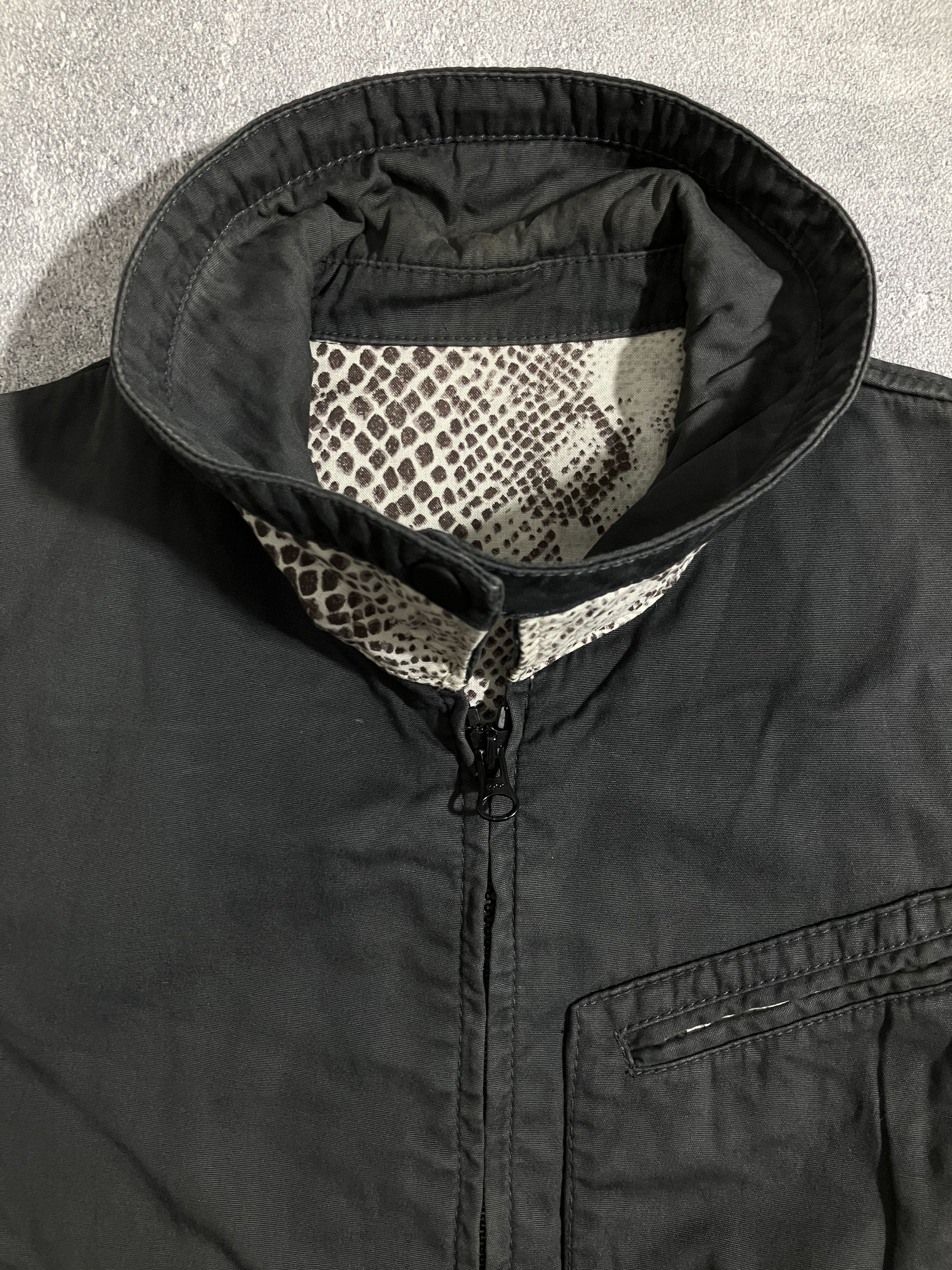 PPFM PPFM Double Zip 'Snake Skin' Moto Jacket Size US L / EU 52-54 / 3 - 4 Thumbnail