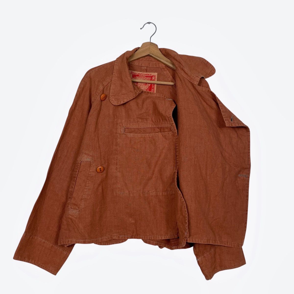 Japanese Brand RNA In Gamble Overlapping Frint Design Jacket Size US M / EU 48-50 / 2 - 9 Thumbnail