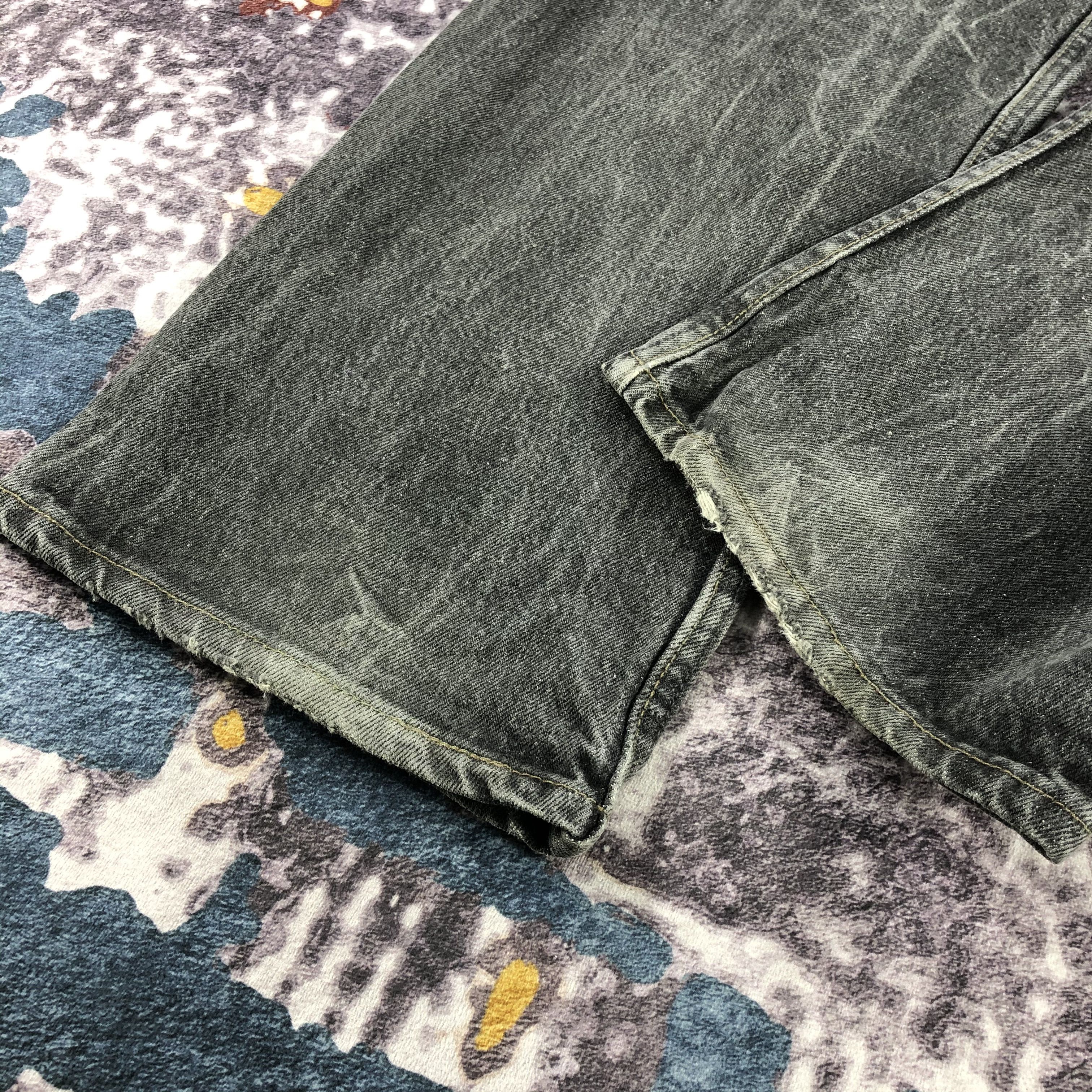 Levi's × Vintage Vintage Faded Black Levis 501 Jeans-JM2351 Size US 38 / EU 54 - 4 Thumbnail