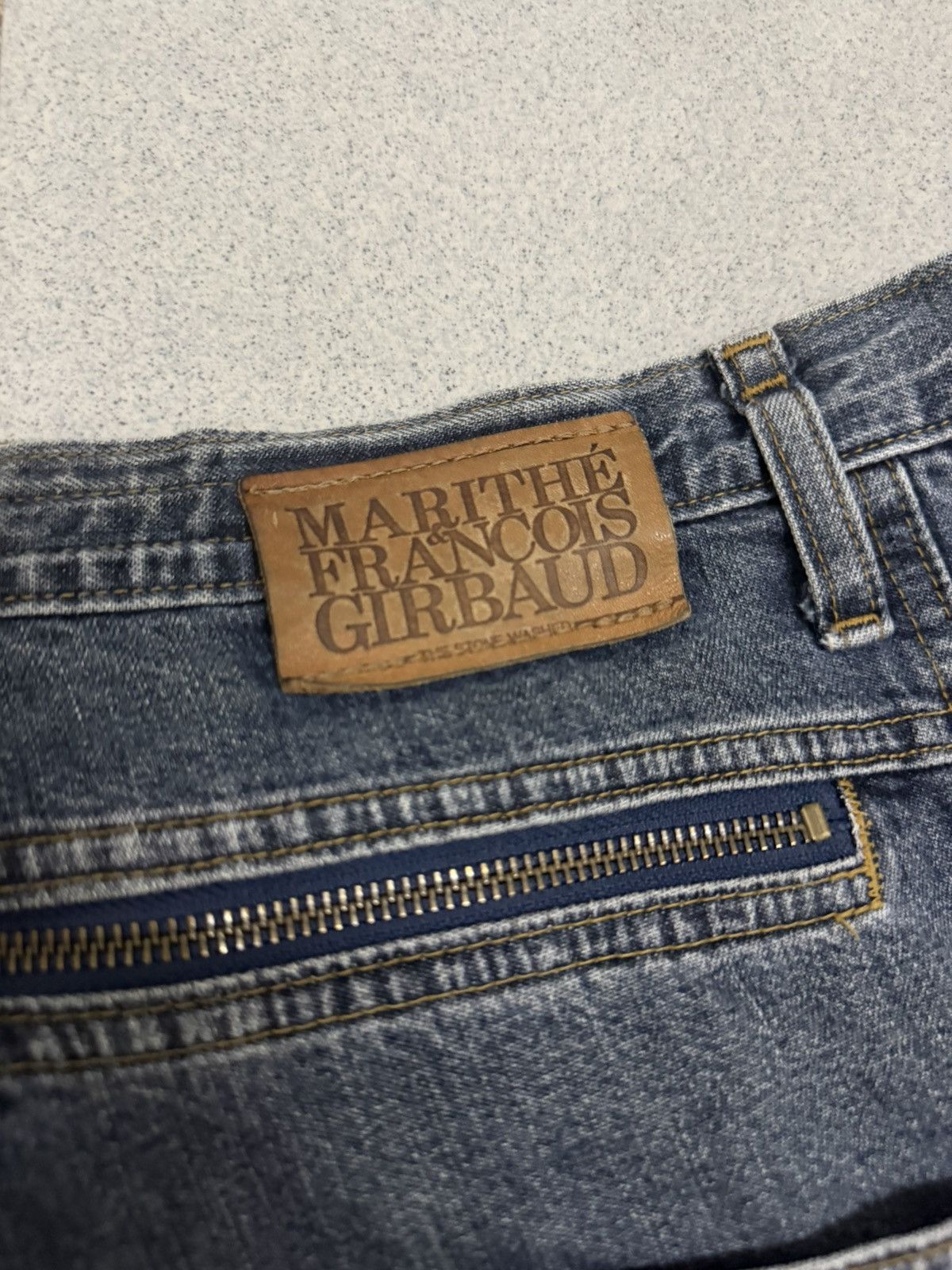 Marithe + Francois Girbaud Vintage Marithe Francois Girbaud Baggy Denim Jeans Size US 32 / EU 48 - 7 Thumbnail
