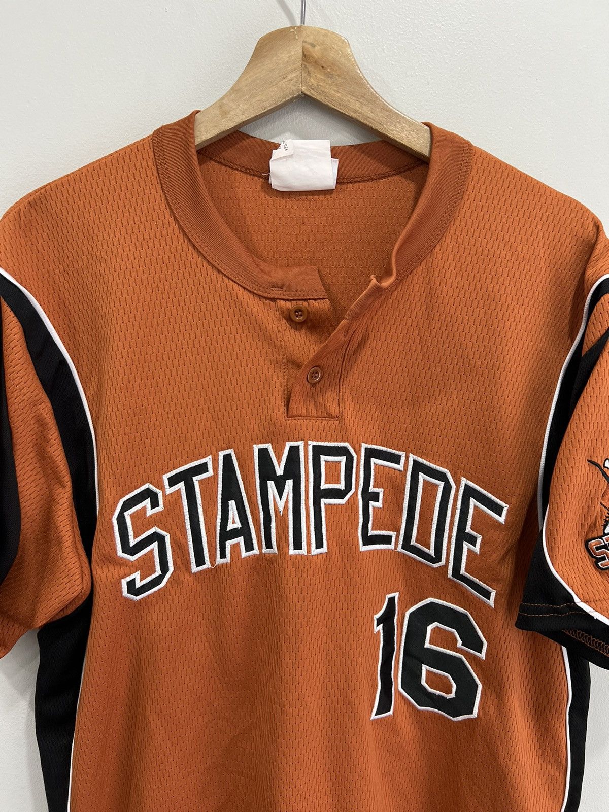Vintage Texas Stampede Jersey Shirt Size US L / EU 52-54 / 3 - 4 Thumbnail