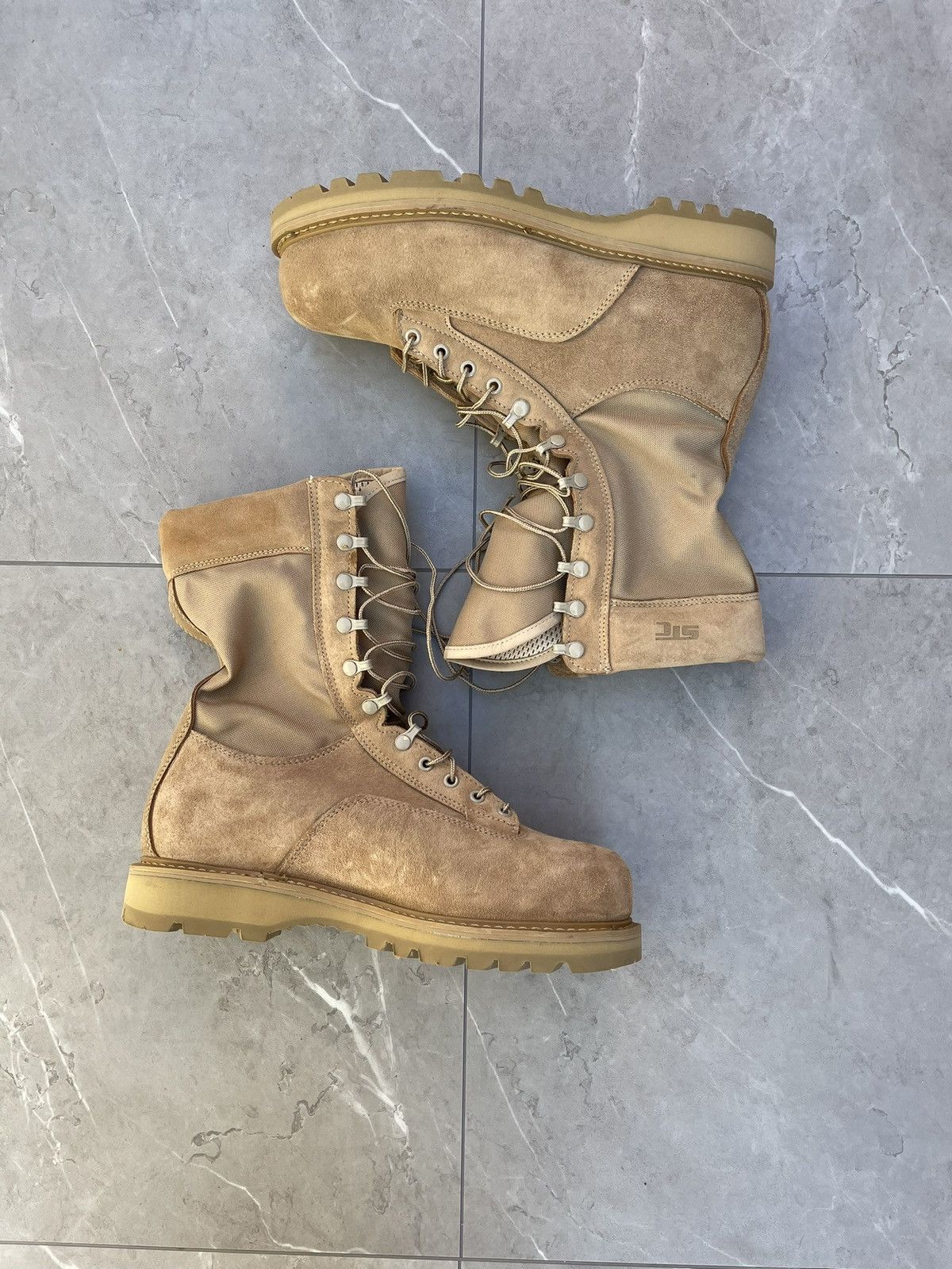 Vintage Vintage Military Tan Desert Combat Boots Size US 12 / EU 45 - 2 Thumbnail