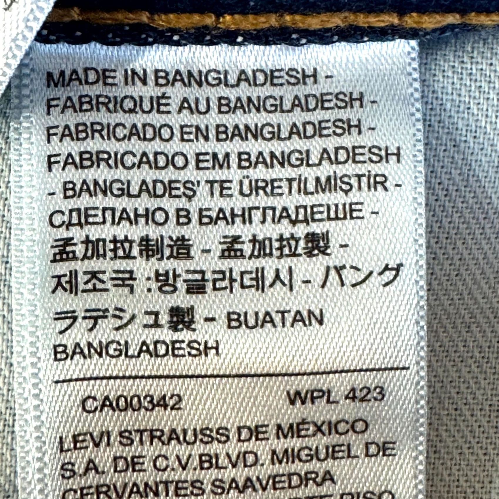Levi's Levi's 550 Jeans Mens 36x32 Blue Denim Relaxed Fit Tapered Leg Mid Rise Zip Fly Jeans Size US 36 / EU 52 - 4 Thumbnail