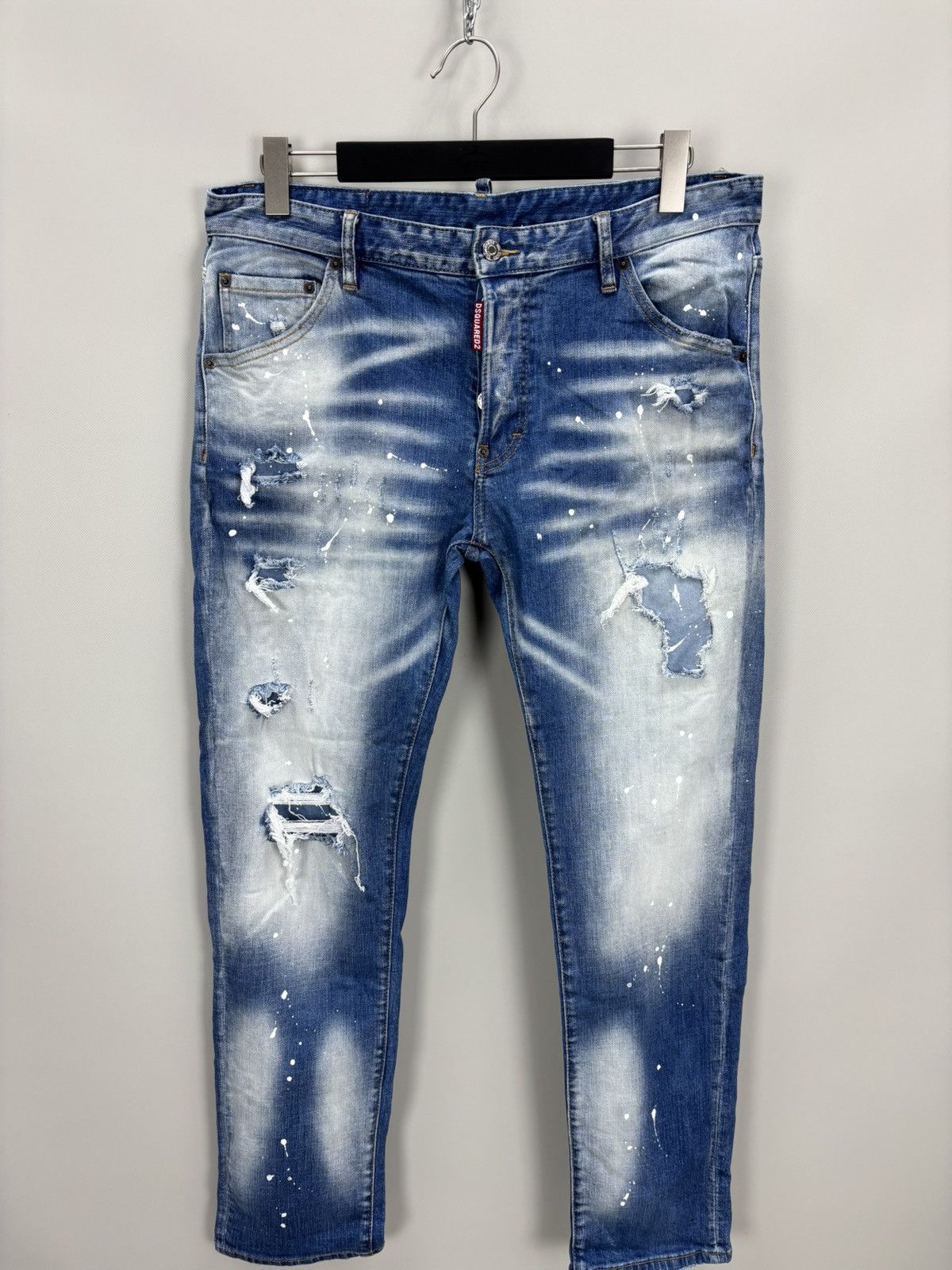 Dsquared2 Mens jeans Dsquared2 Size 54 Color Blue Size US 34 / EU 50 - 2 Thumbnail