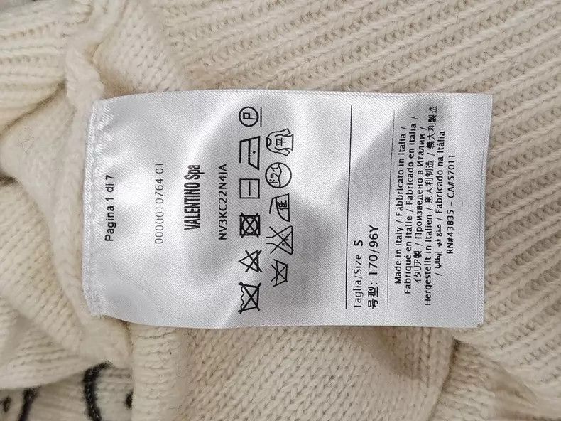 Valentino Valentino Embroidered sweater Size S / US 4 / IT 40 - 4 Thumbnail