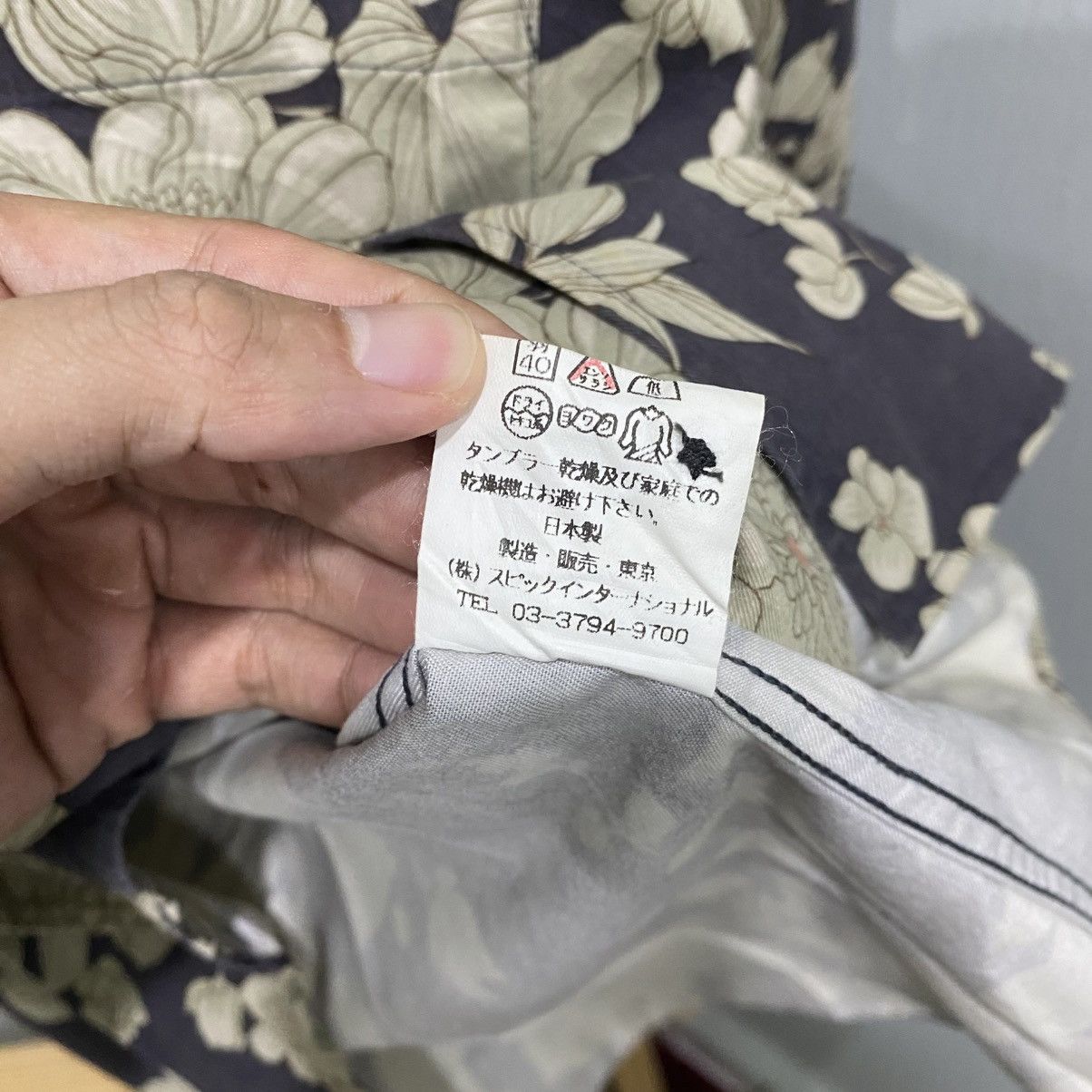 Tornado Mart Vintage Y2K Tornado Mart Japan Floral Pattern L/S Shirt Size US M / EU 48-50 / 2 - 12 Thumbnail