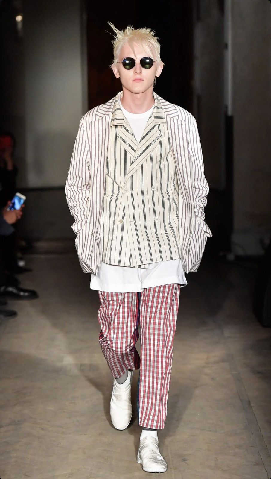 Gosha Rubchinskiy S/S 18 Check Combo Pant Size US 32 / EU 48 - 3 Thumbnail
