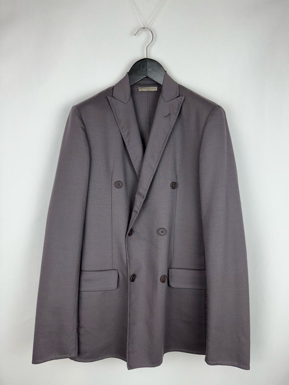 Bottega Veneta BOTTEGA VENETA 13FW ARCHIVE DOUBLE BREASTED TAILORED JACKET Size 44S - 1 Thumbnail