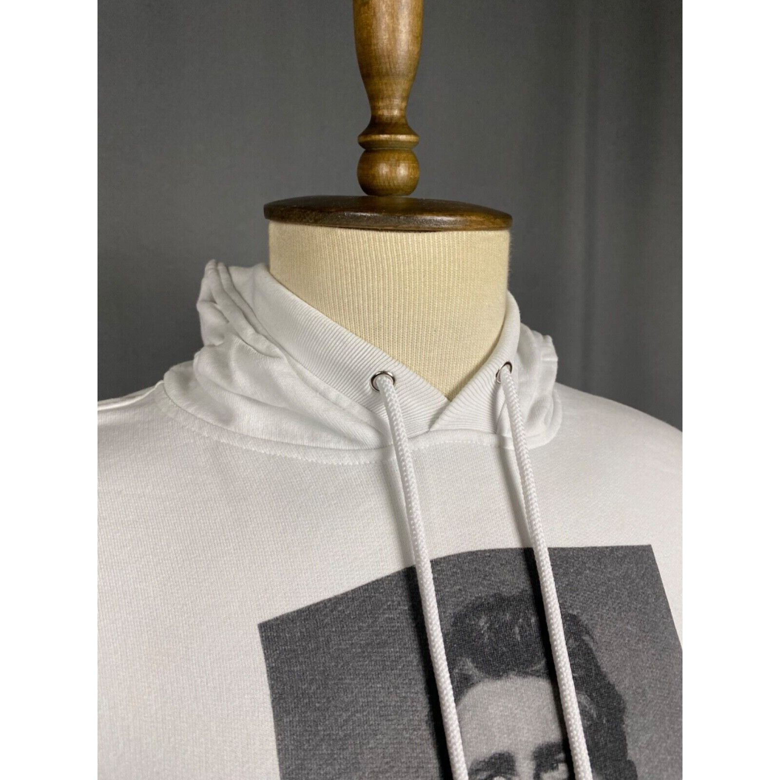 Dolce & Gabbana Dolce&Gabanna James Dean Big Logo Men's White Hoodie Sweater Size US XL / EU 56 / 4 - 6 Thumbnail